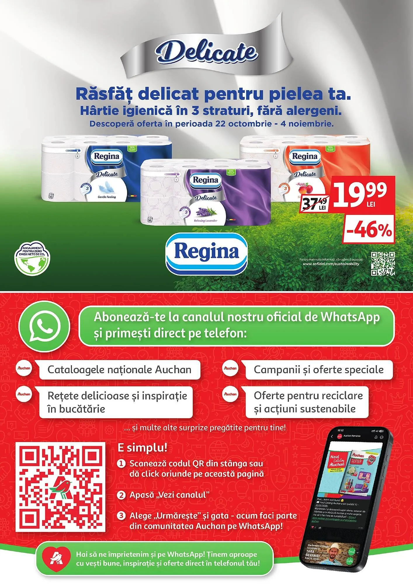 Catalog Catalog Auchan de la 22 octombrie până la 4 noiembrie 2025 - Revista Pagina 21
