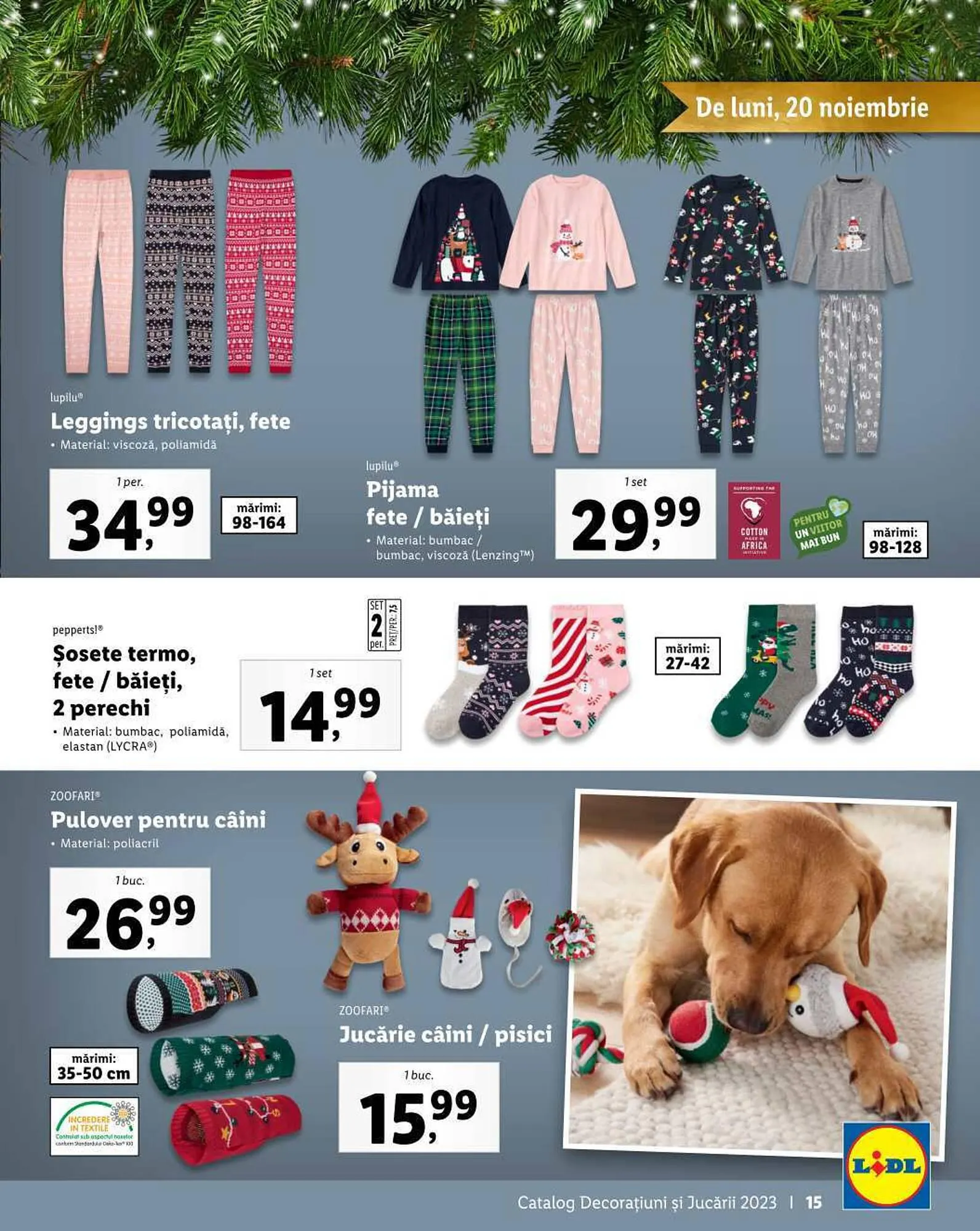 Catalog Lidl catalog de la 6 noiembrie până la 31 decembrie 2023 - Revista Pagina 15