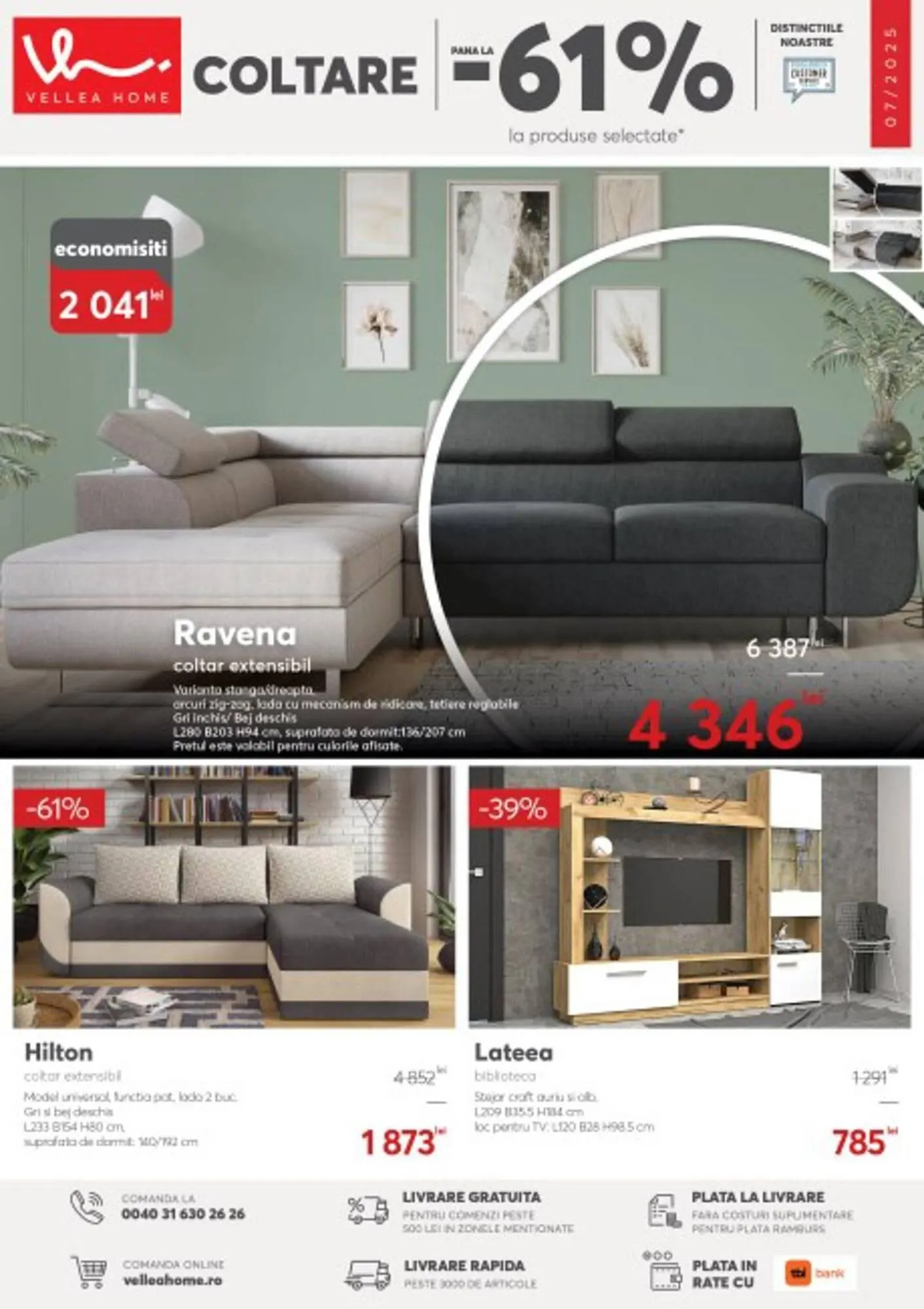 Catalog Catalog Mobila Videnov de la 1 iulie până la 31 iulie 2025 - Revista Pagina 1