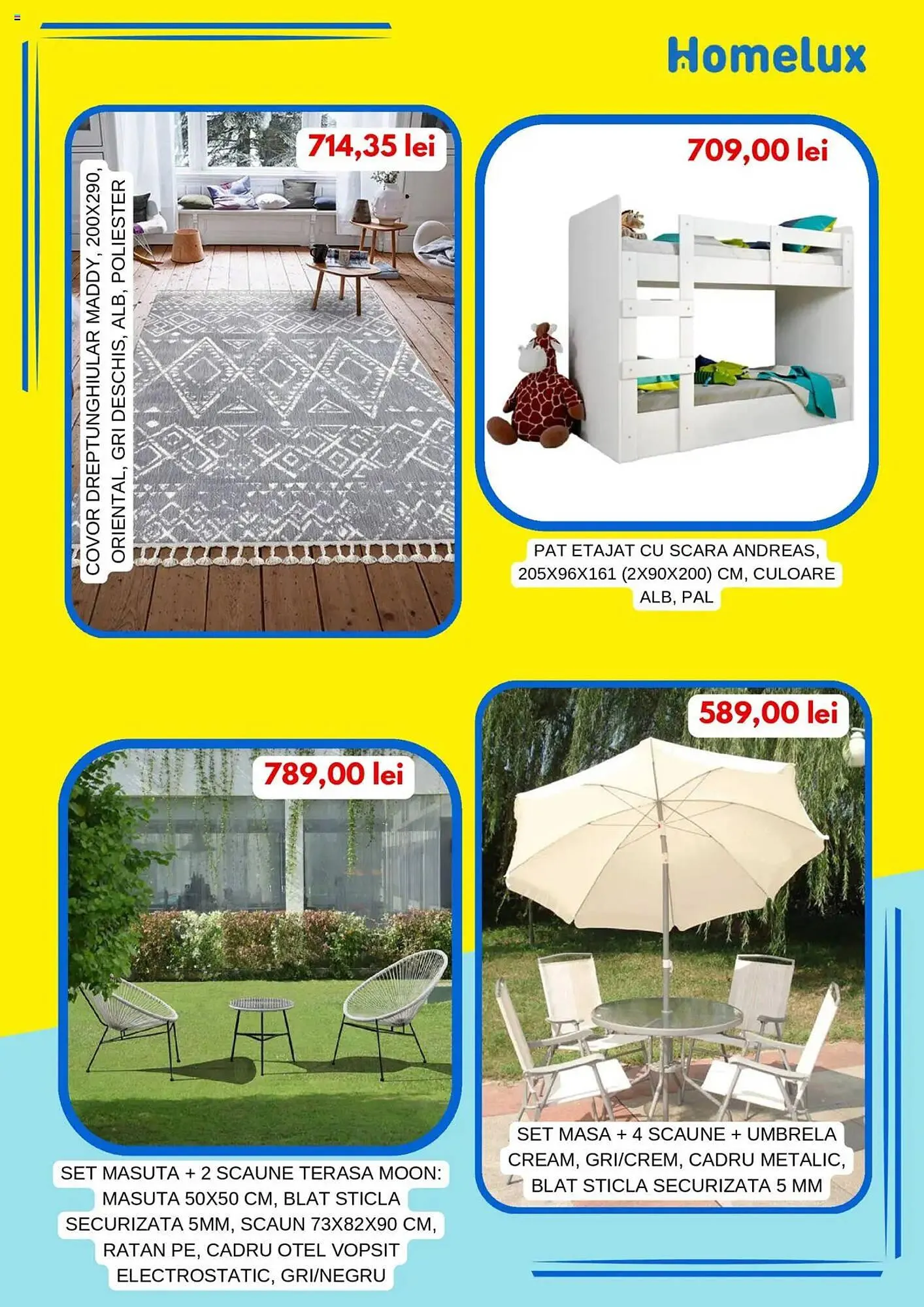 Catalog Catalog Homelux de la 1 mai până la 4 iunie 2025 - Revista Pagina 6