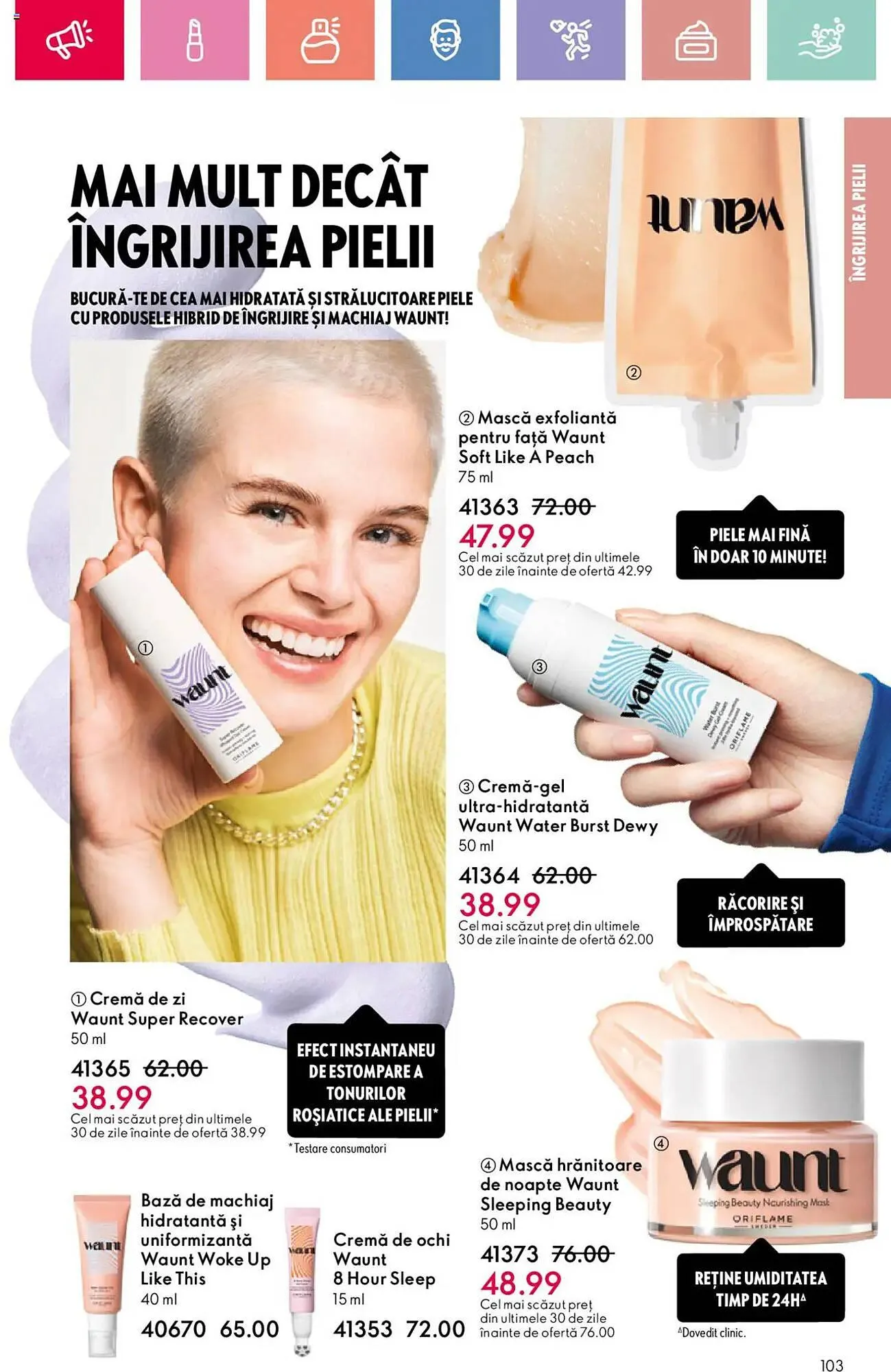 Catalog Catalog Oriflame de la 26 iulie până la 19 august 2025 - Revista Pagina 103