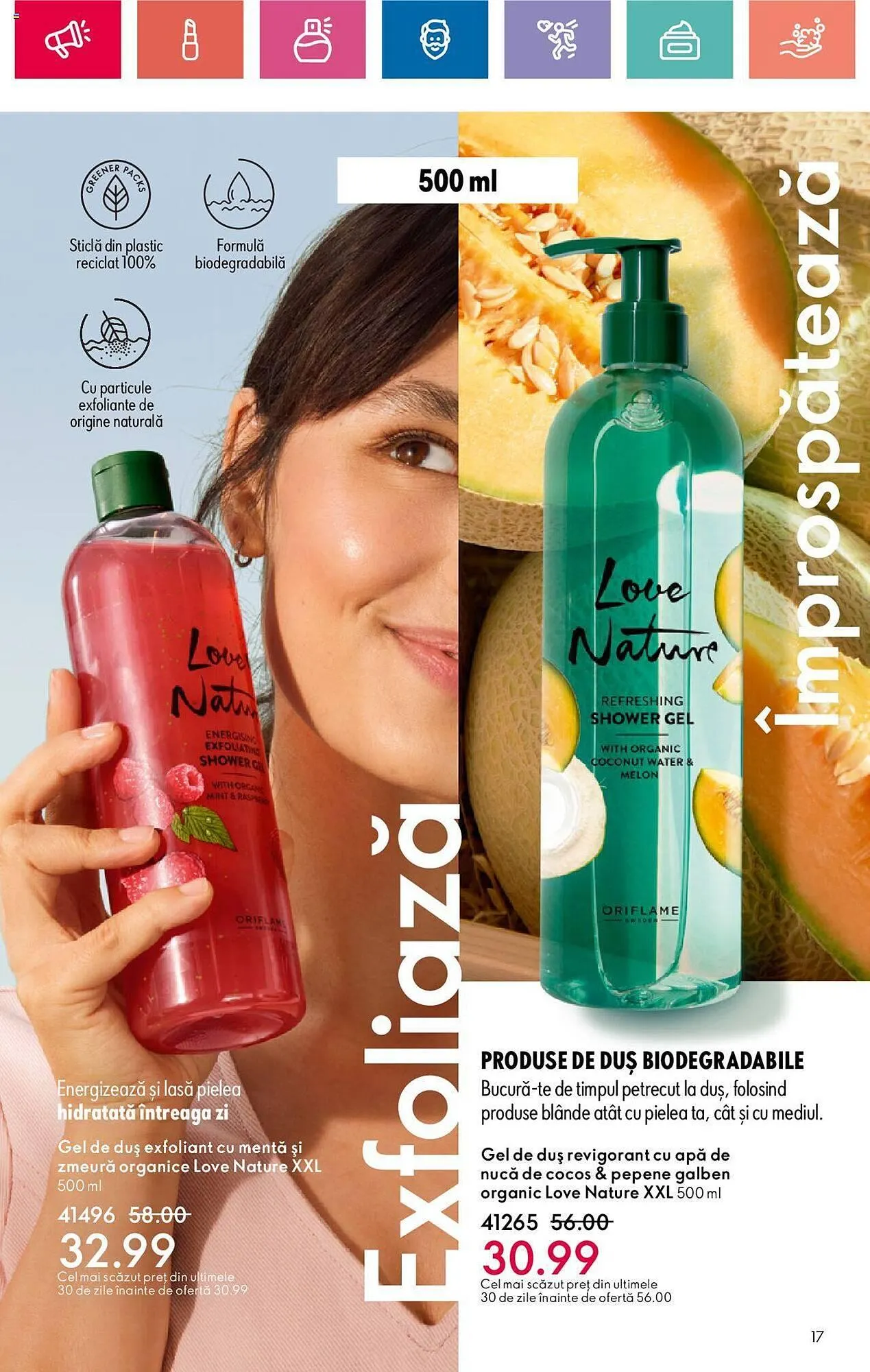 Catalog Oriflame catalog de la 28 mai până la 17 iunie 2024 - Revista Pagina 17