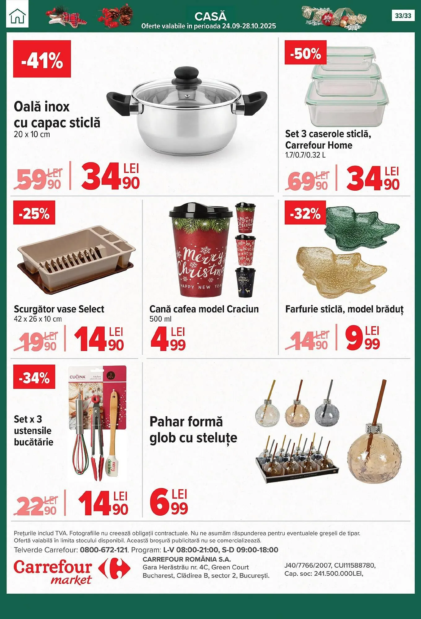 Catalog Catalog Carrefour Market de la 1 octombrie până la 14 octombrie 2025 - Revista Pagina 34