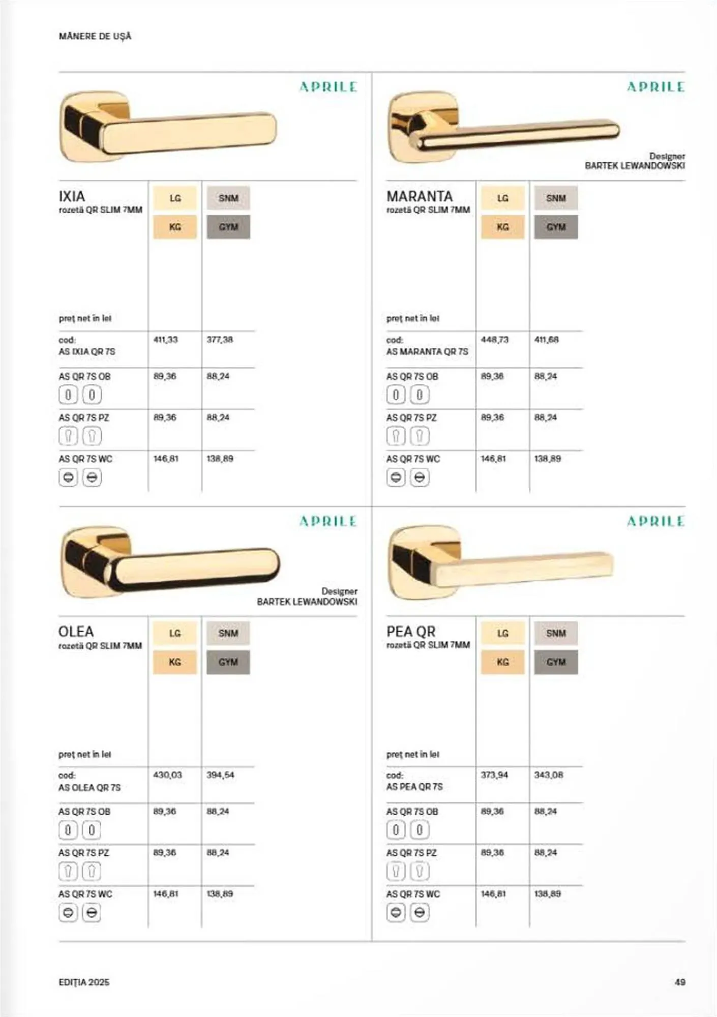 Catalog Catalog Proges de la 8 septembrie până la 31 decembrie 2025 - Revista Pagina 51