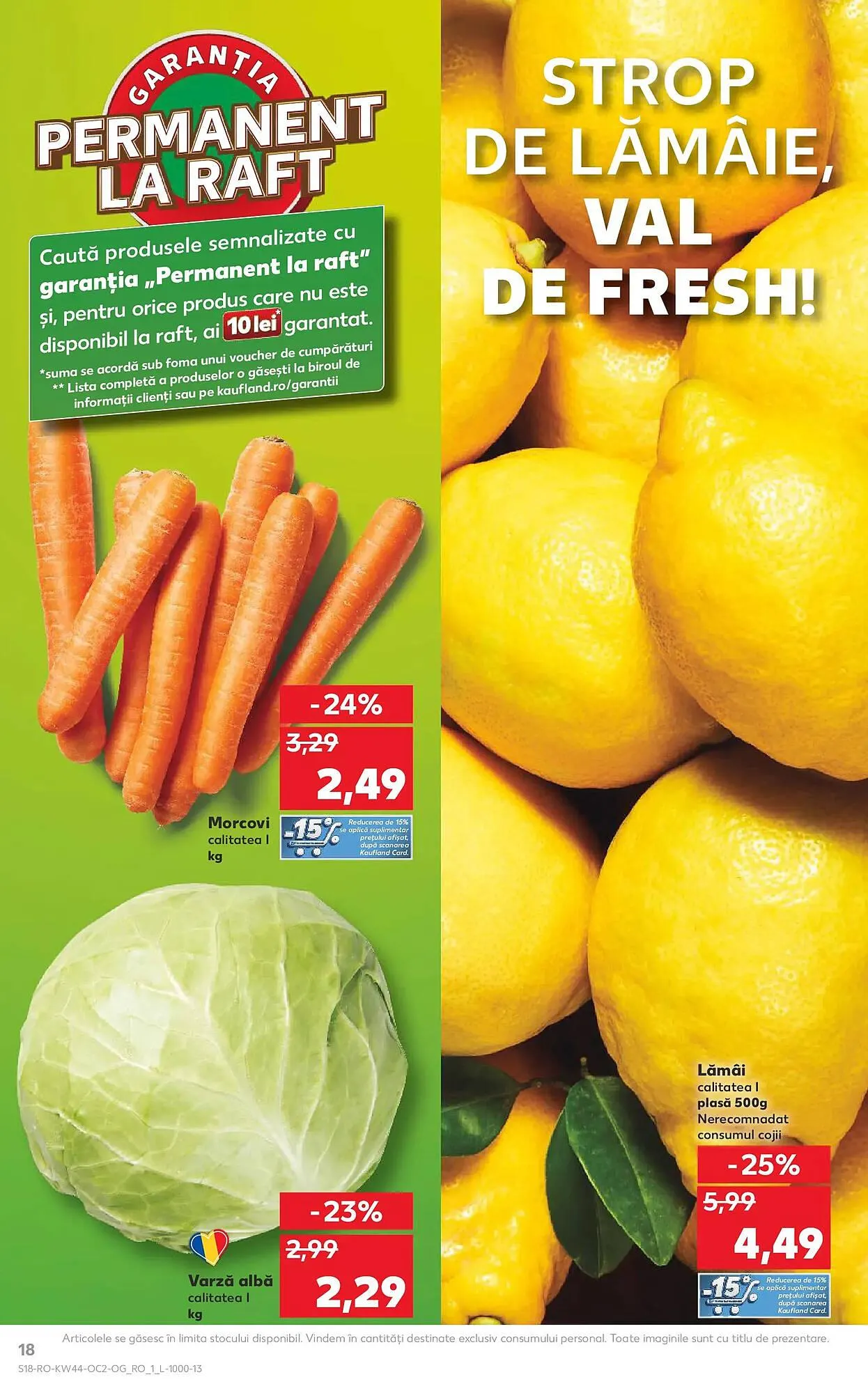 Catalog Catalog Kaufland de la 29 octombrie până la 4 noiembrie 2025 - Revista Pagina 18