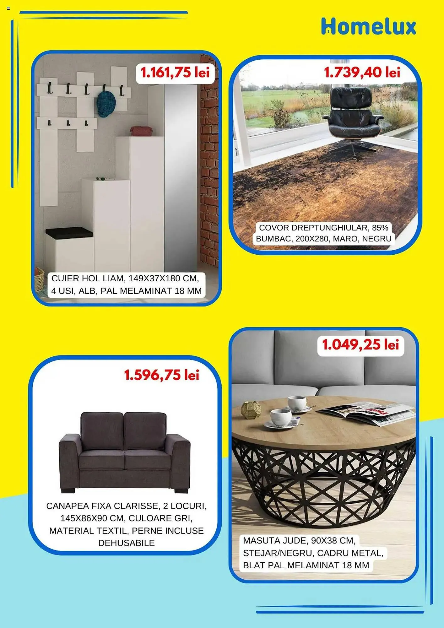 Catalog Catalog Homelux de la 15 ianuarie până la 13 februarie 2025 - Revista Pagina 5