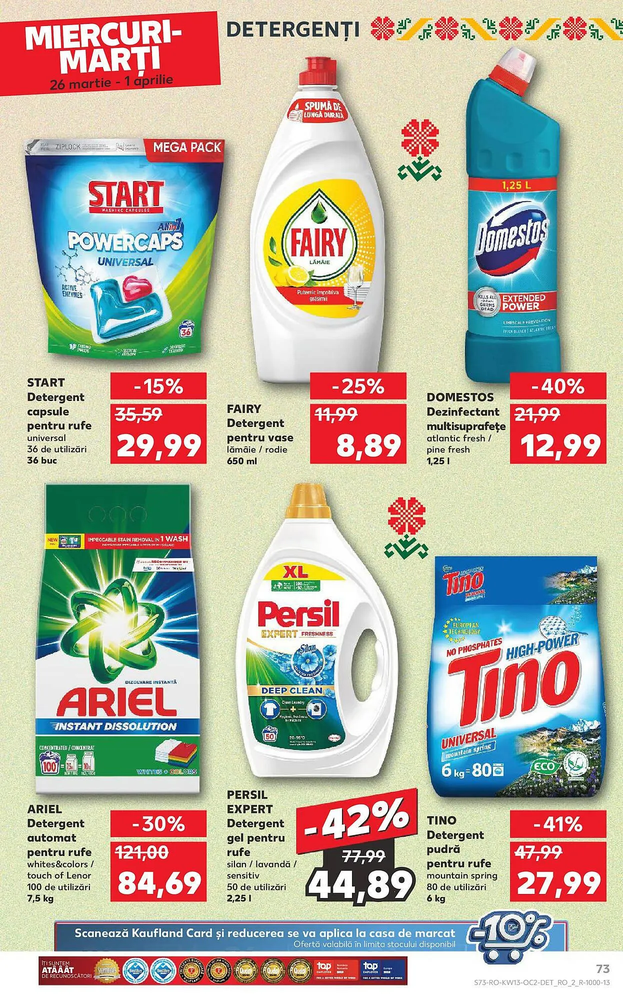 Catalog Catalog Kaufland de la 25 martie până la 30 martie 2025 - Revista Pagina 73