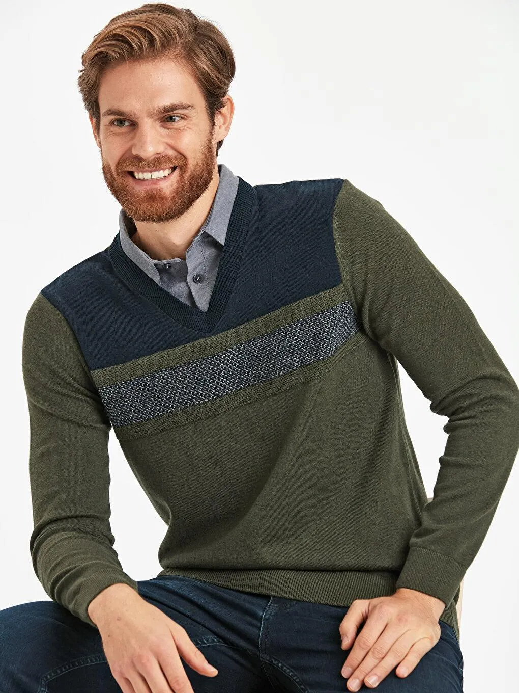 KAKI Pulover
