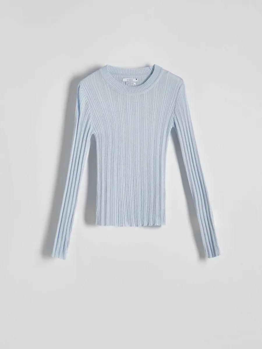 Bluză din jerseu cu conținut ridicat de viscoză