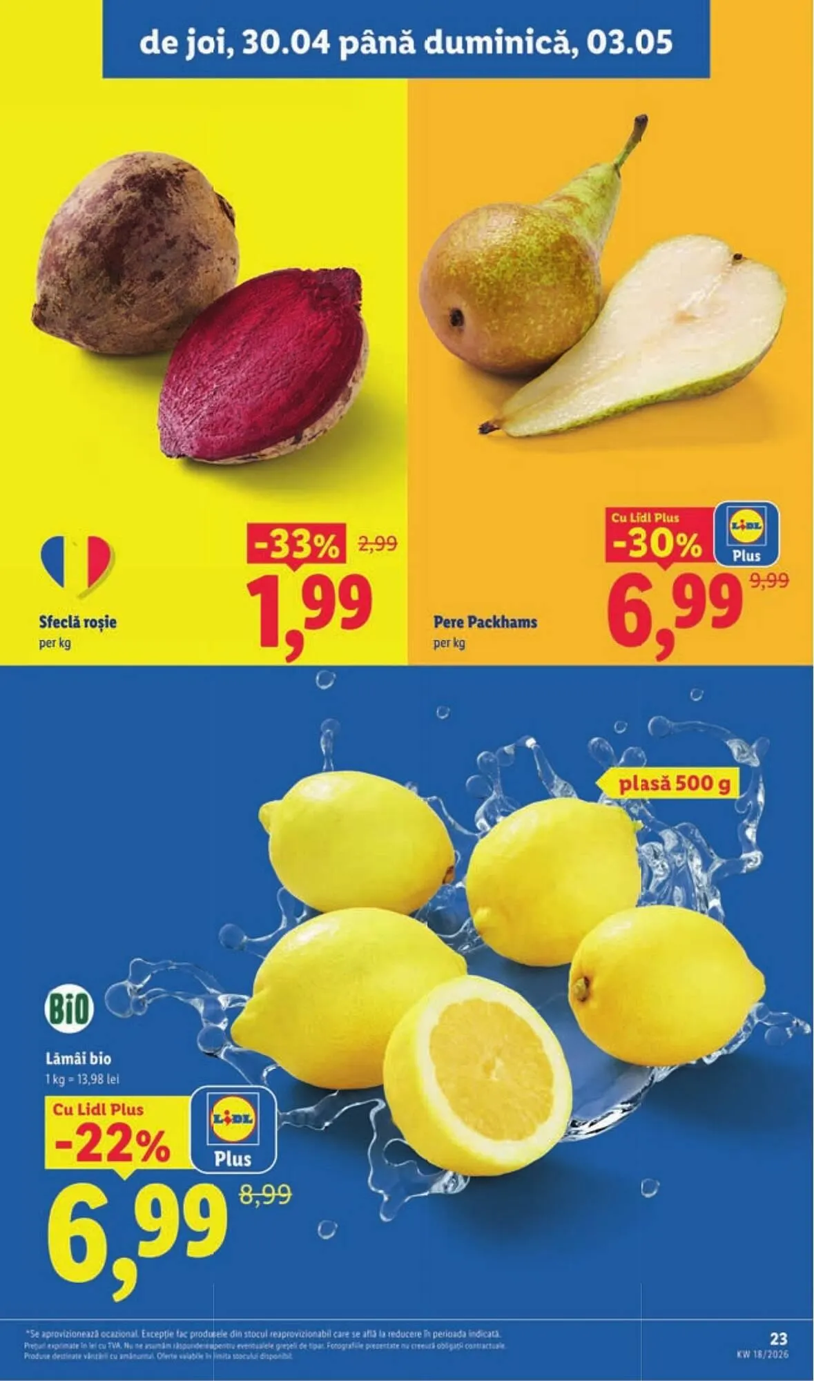 Catalog Catalog Lidl de la 27 aprilie până la 3 mai 2026 - Revista Pagina 23