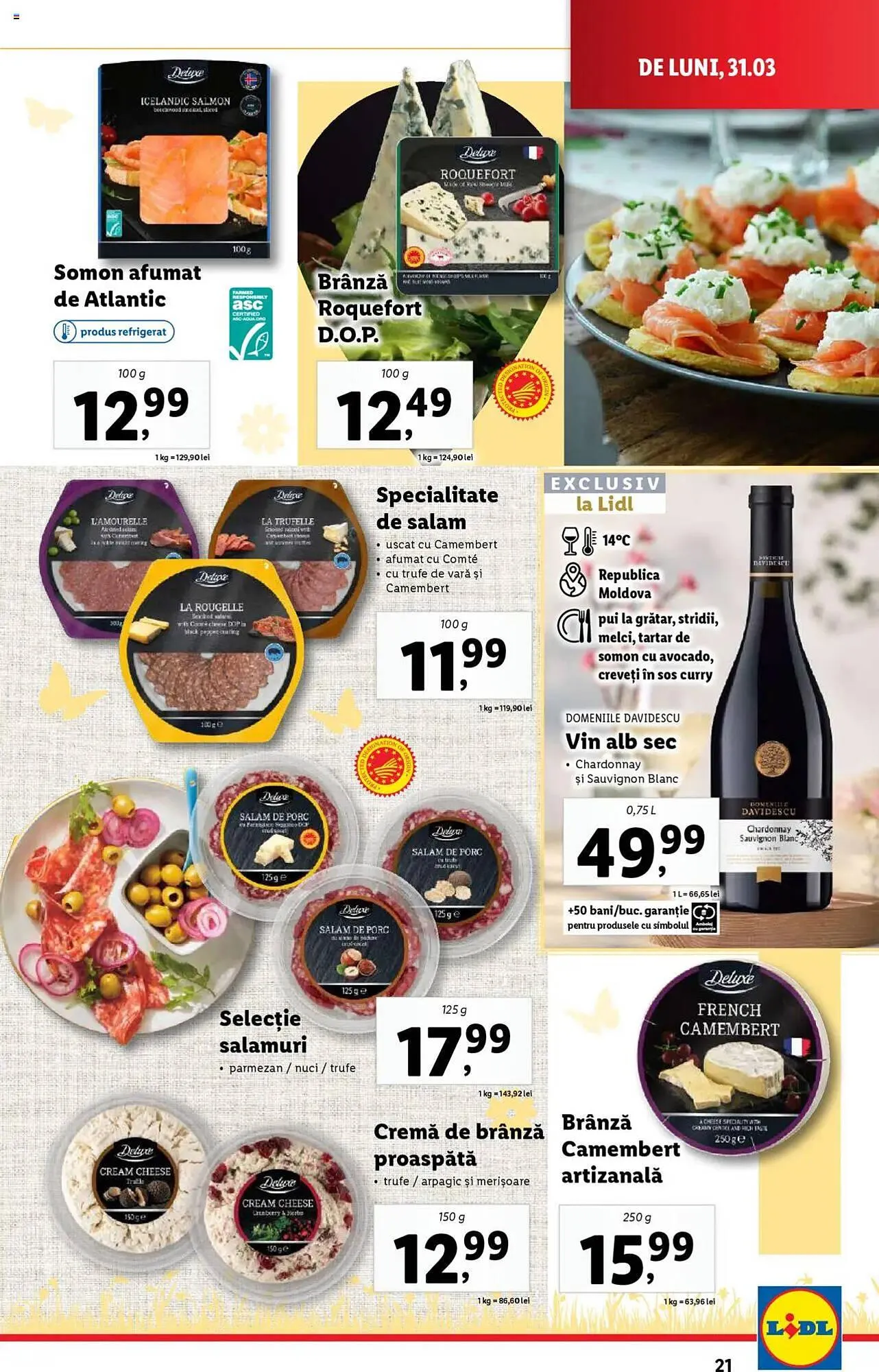 Catalog Catalog Lidl de la 31 martie până la 6 aprilie 2025 - Revista Pagina 21