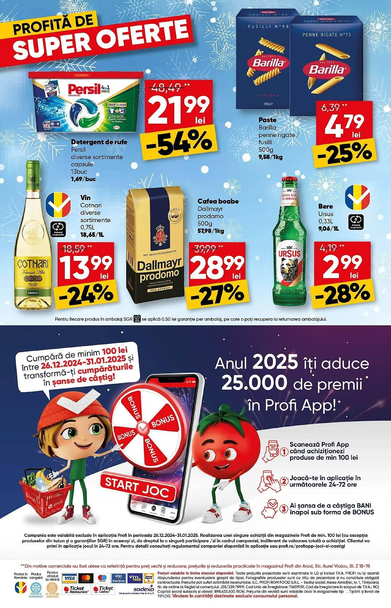 Catalog Catalog PROFI de la 8 ianuarie până la 21 ianuarie 2025 - Revista Pagina 16