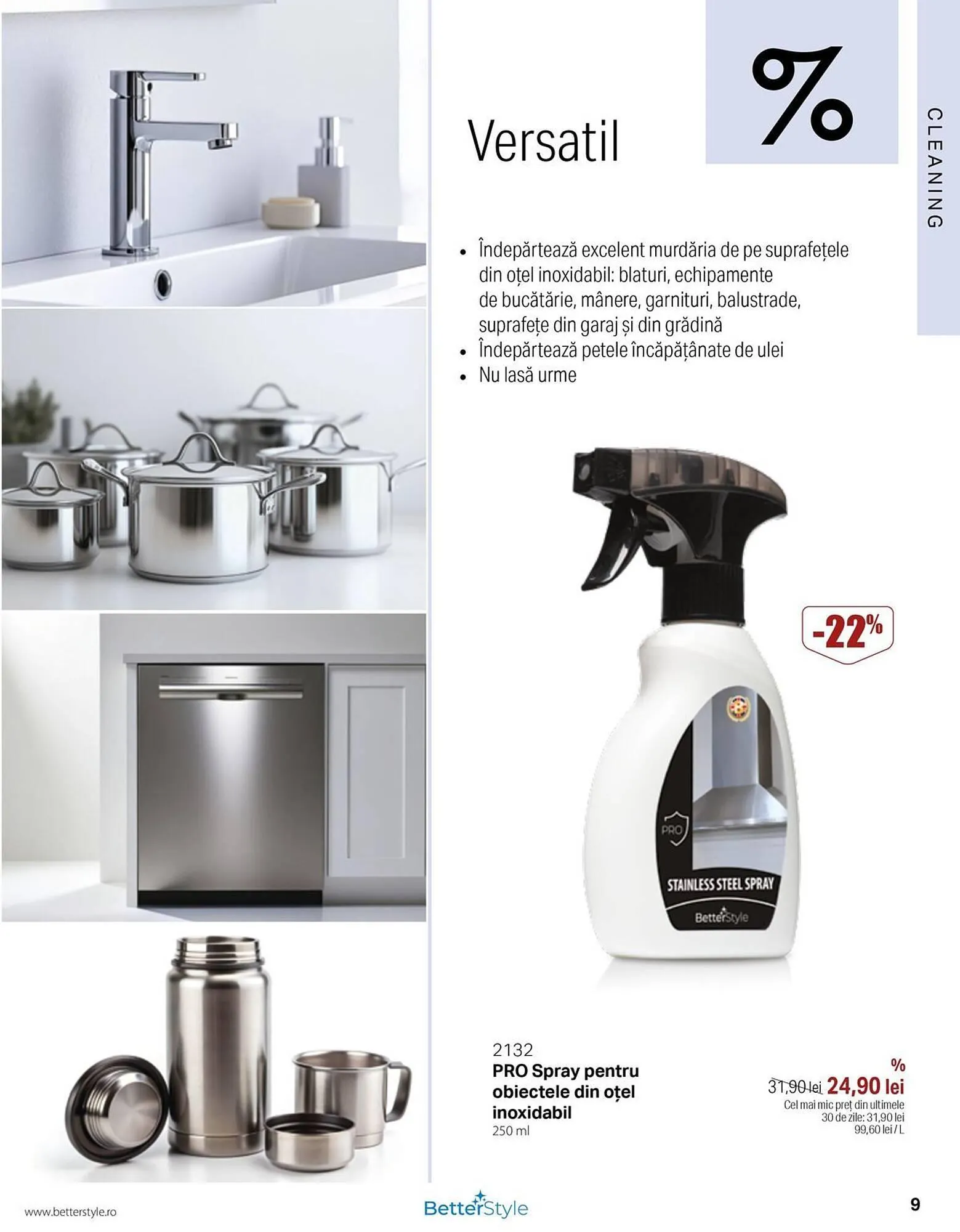 Catalog Catalog BetterStyle de la 3 februarie până la 28 februarie 2025 - Revista Pagina 9