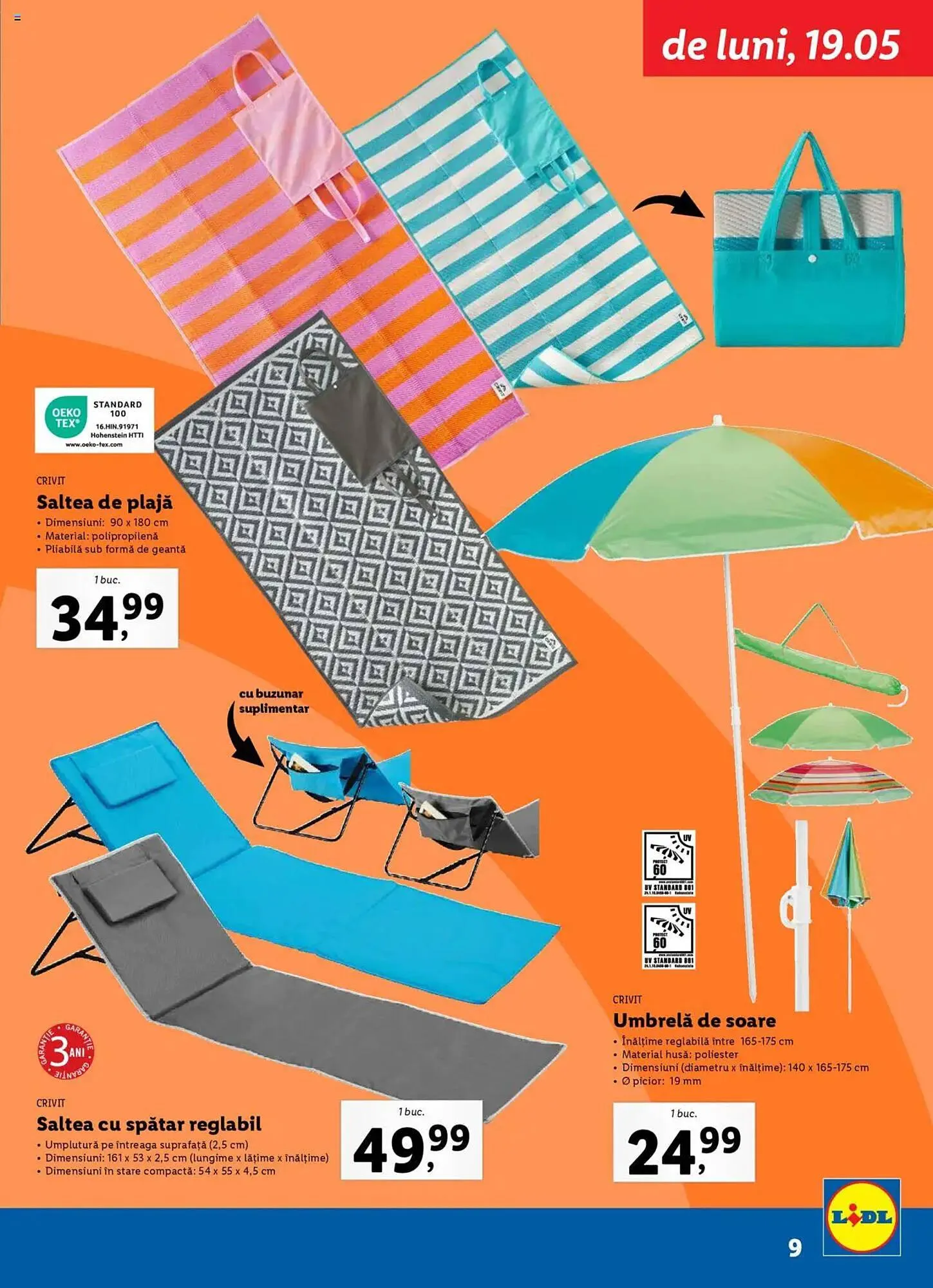 Catalog Catalog Lidl de la 18 mai până la 6 iulie 2025 - Revista Pagina 9