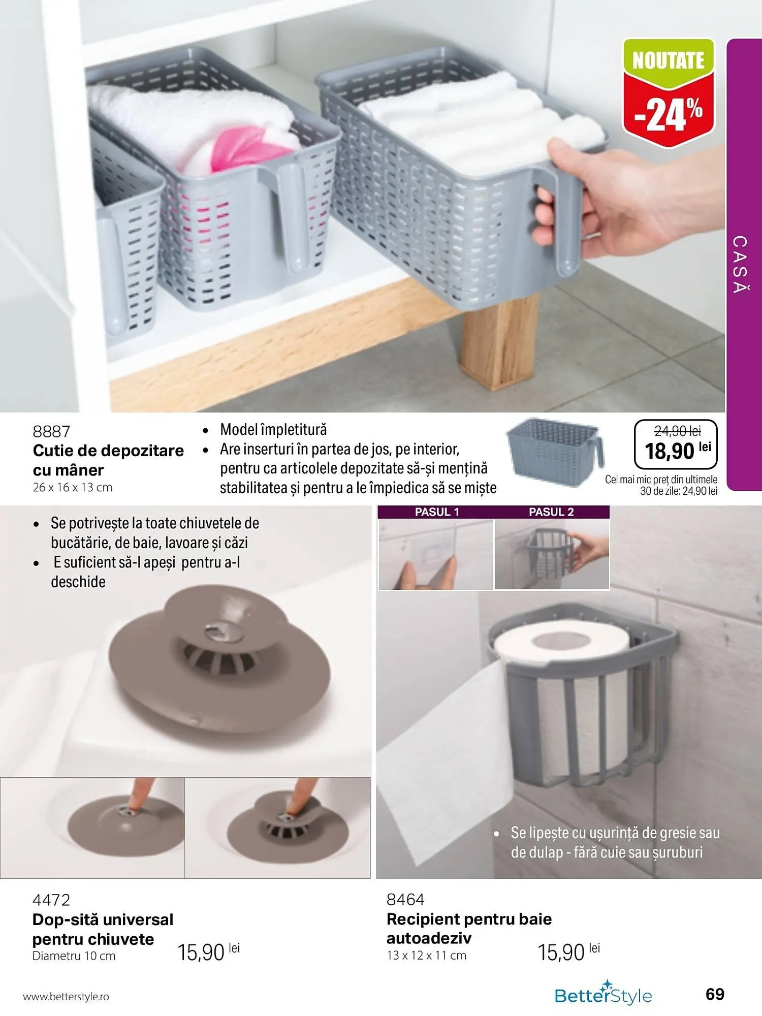 Catalog Catalog BetterStyle de la 1 august până la 31 august 2024 - Revista Pagina 69