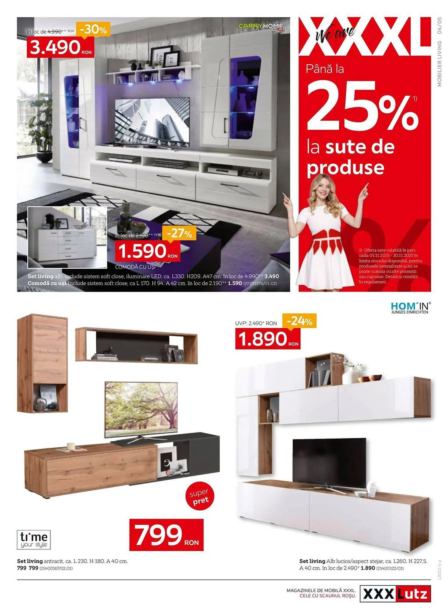 Catalog Catalog XXXLutz de la 6 noiembrie până la 30 noiembrie 2025 - Revista Pagina 5