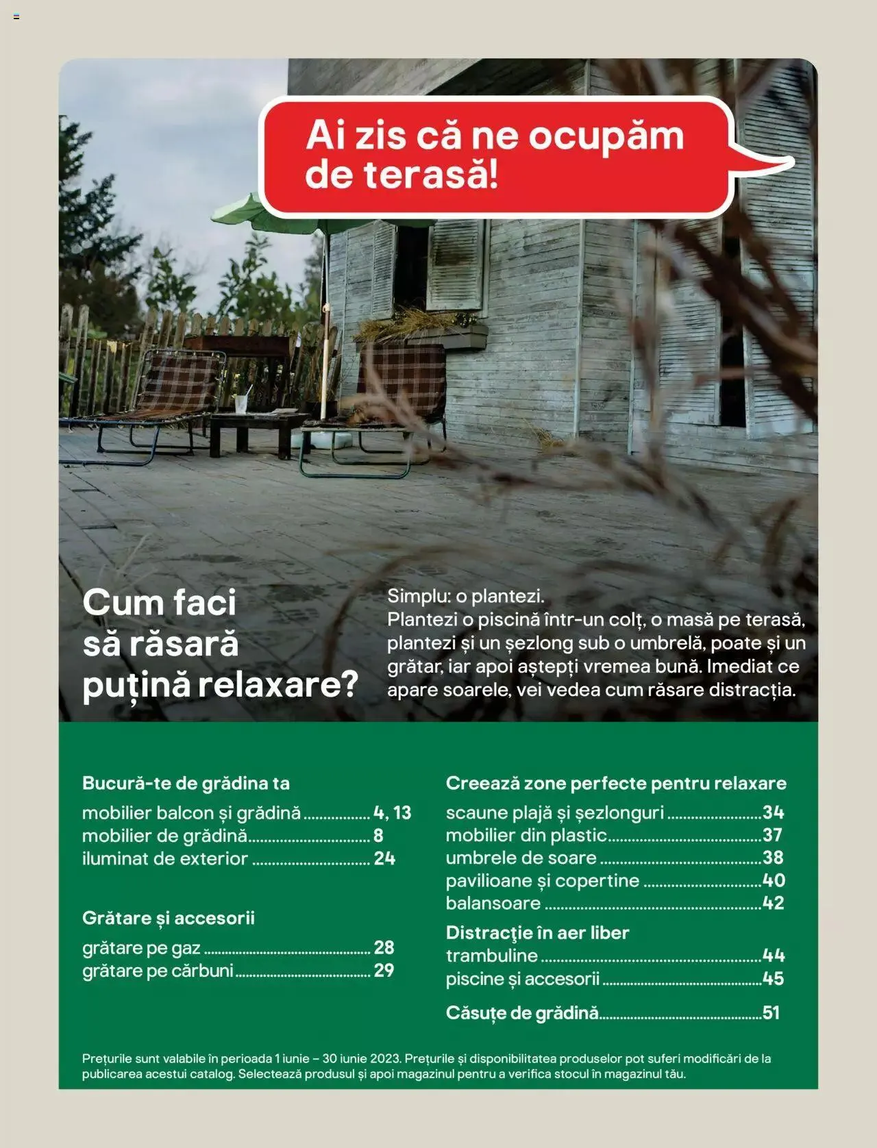 Catalog Brico Depot catalog - Bucuria momentelor de la 1 iunie până la 30 septembrie 2023 - Revista Pagina 2