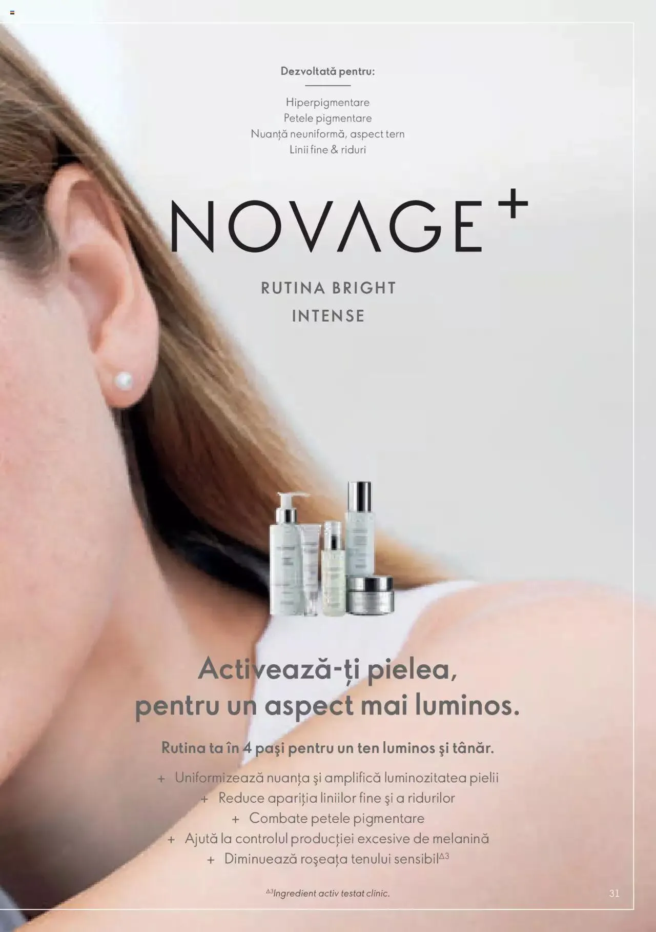 Catalog Oriflame catalog - Ghidul NOVAGE+ de la 1 martie până la 31 decembrie 2023 - Revista Pagina 31