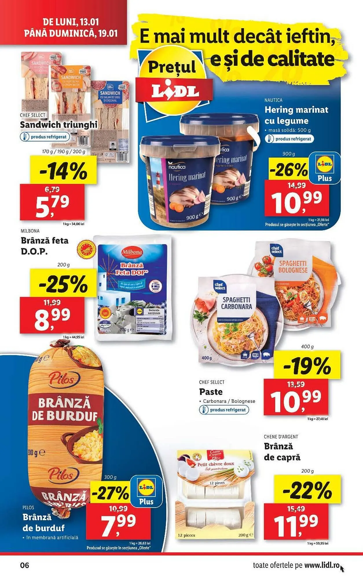 Catalog Catalog Lidl de la 13 ianuarie până la 19 ianuarie 2025 - Revista Pagina 6
