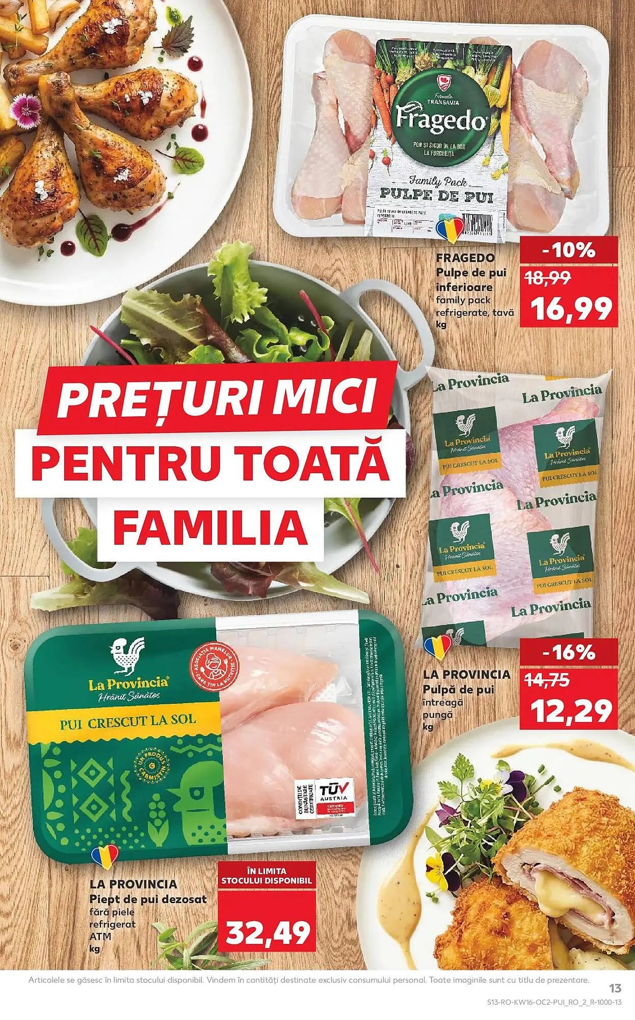 Catalog Catalog Kaufland de la 15 aprilie până la 21 aprilie 2026 - Revista Pagina 13