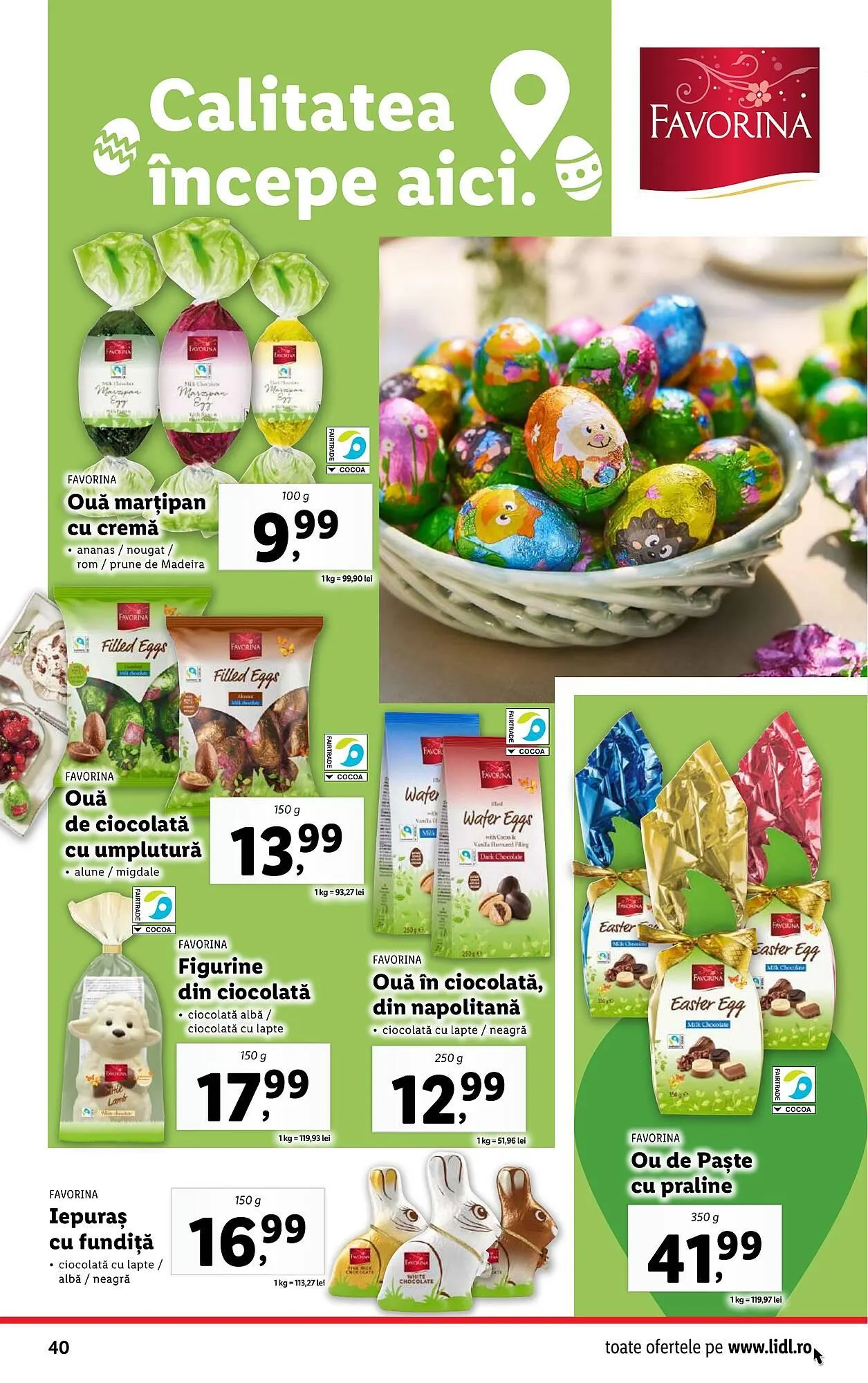 Catalog Catalog Lidl de la 17 martie până la 23 martie 2025 - Revista Pagina 40