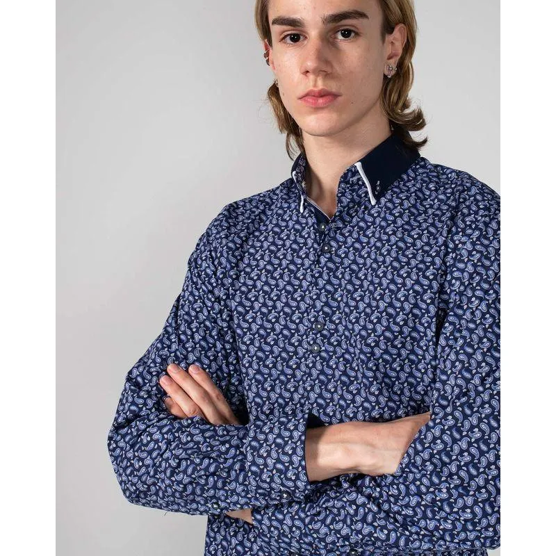 Camasa cu imprimeu pentru barbati 24KOS97006