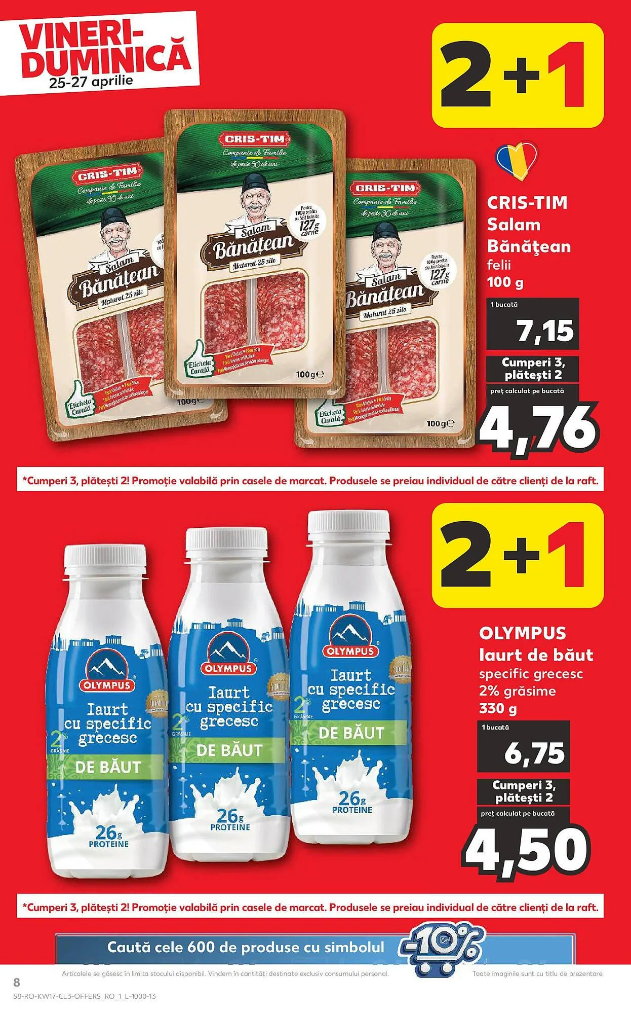 Catalog Catalog Kaufland de la 25 aprilie până la 27 aprilie 2025 - Revista Pagina 8