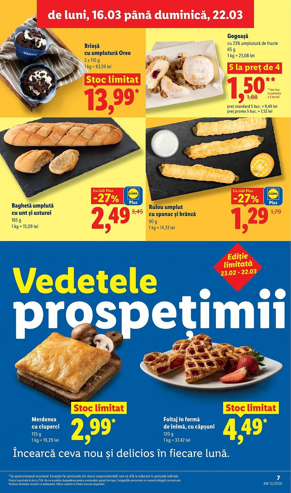 Catalog Catalog Lidl de la 16 martie până la 22 martie 2026 - Revista Pagina 7