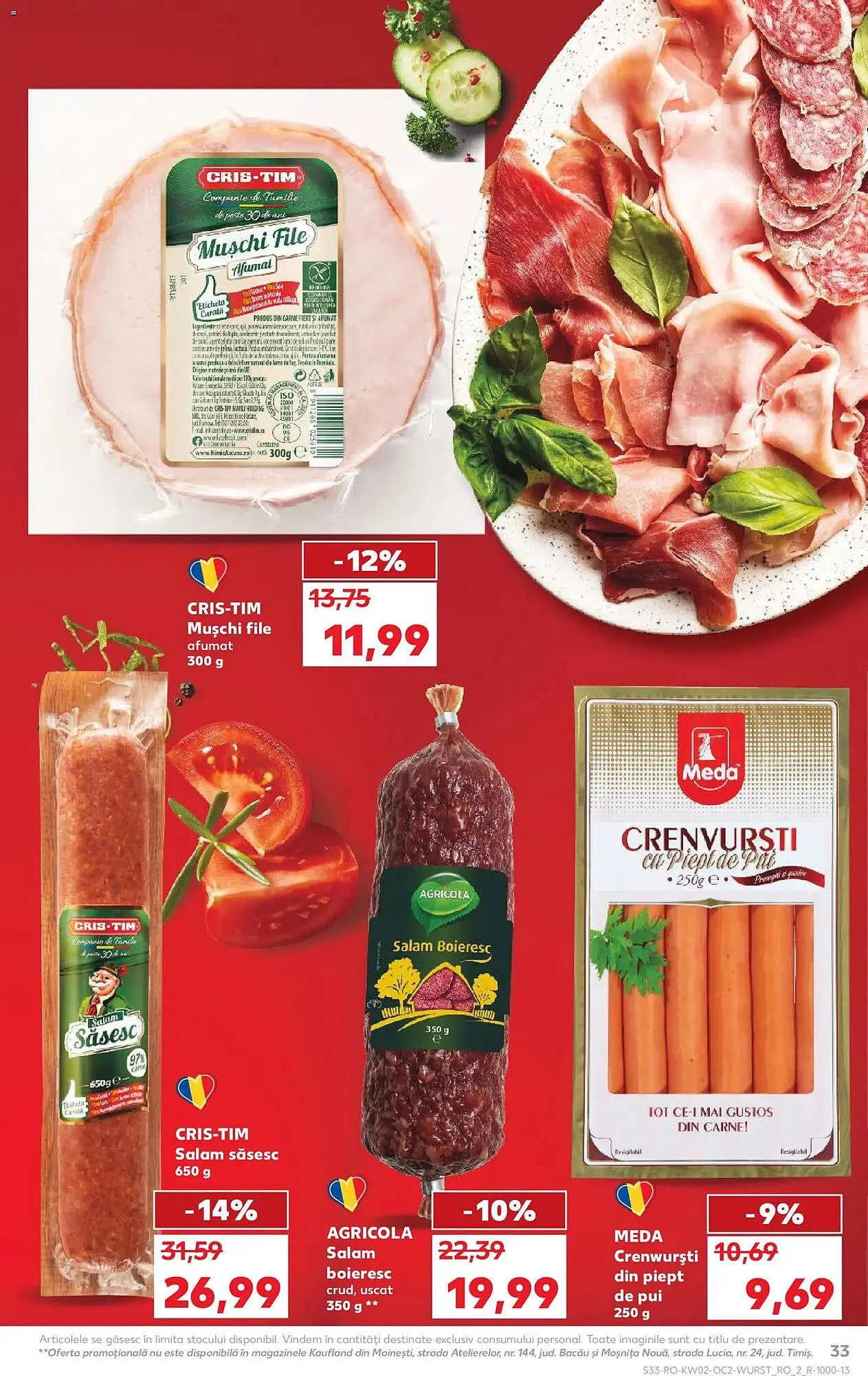 Catalog Catalog Kaufland de la 6 ianuarie până la 13 ianuarie 2026 - Revista Pagina 33