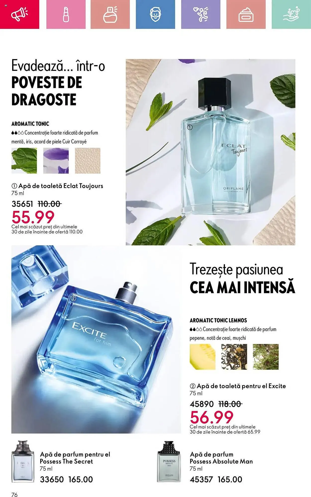 Catalog Catalog Oriflame de la 23 martie până la 12 aprilie 2025 - Revista Pagina 76