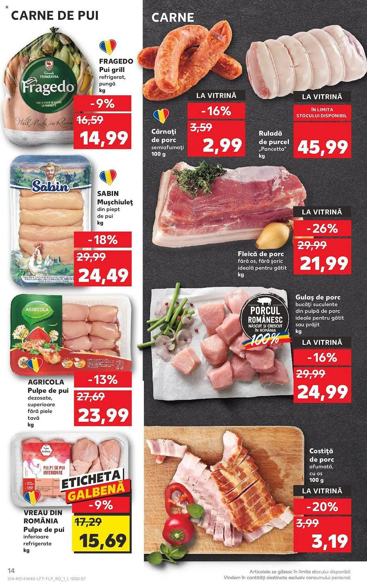 Catalog Kaufland catalog de la 4 octombrie până la 10 octombrie 2023 - Revista Pagina 14
