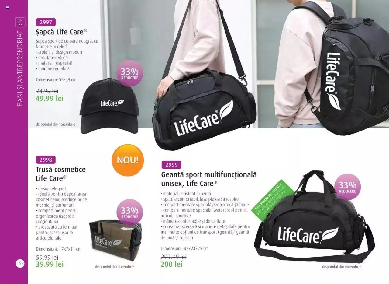 Catalog Life Care - Catalog Life Care toamna 2023 - iarna 2024 de la 1 septembrie până la 31 ianuarie 2024 - Revista Pagina 160