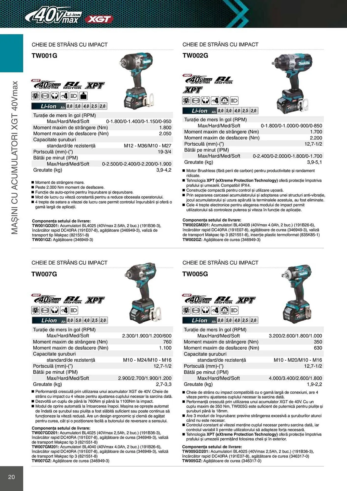 Catalog Catalog Makita de la 28 aprilie până la 31 decembrie 2026 - Revista Pagina 20