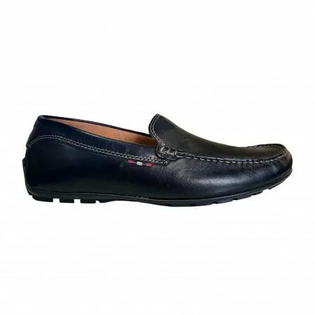 Mocasini barbati, din piele naturala, culoare neagra