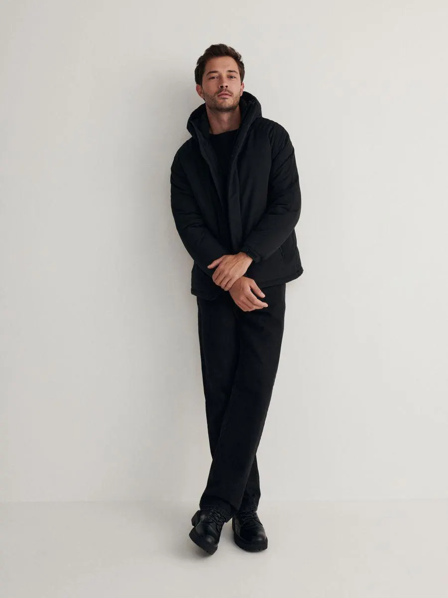 Geacă oversize cu glugă