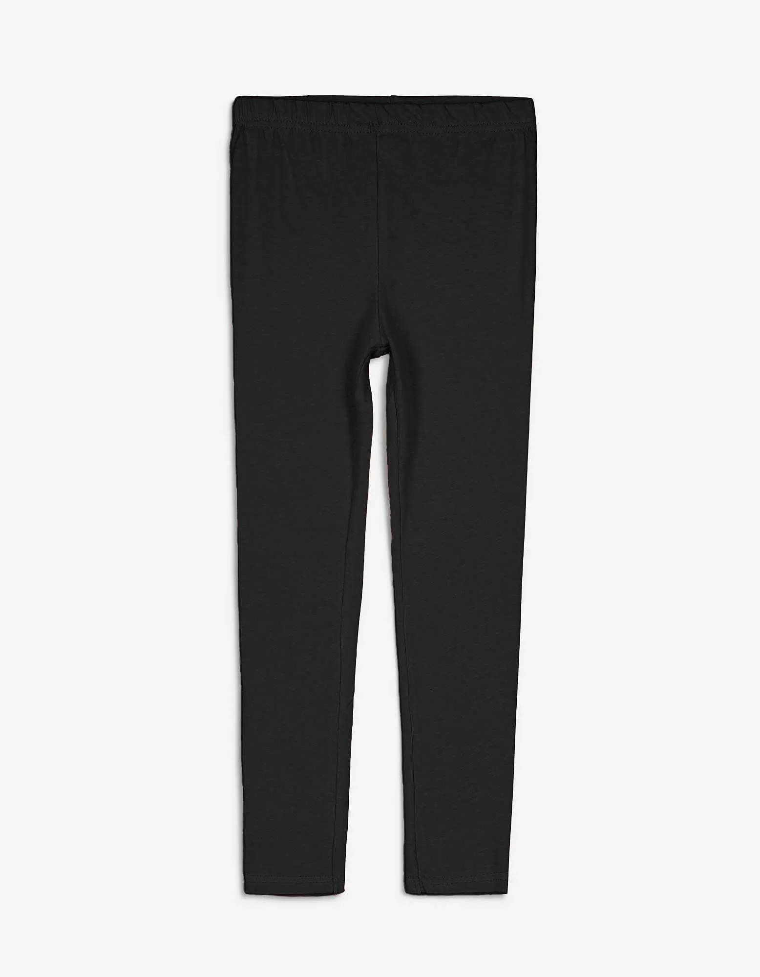 Leggings - Vita elasticizzata - nero