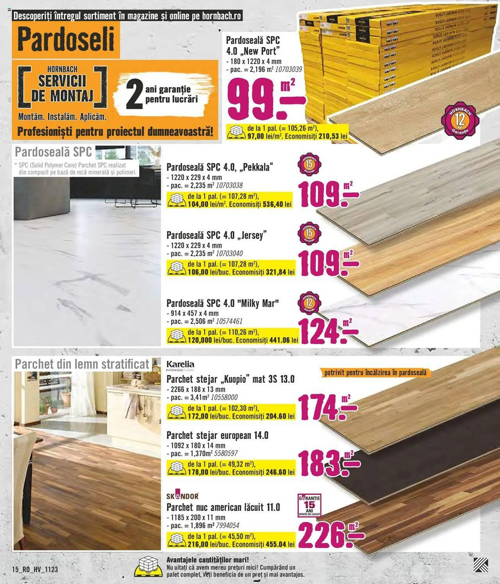 Catalog Hornbach catalog de la 6 noiembrie până la 3 decembrie 2023 - Revista Pagina 15