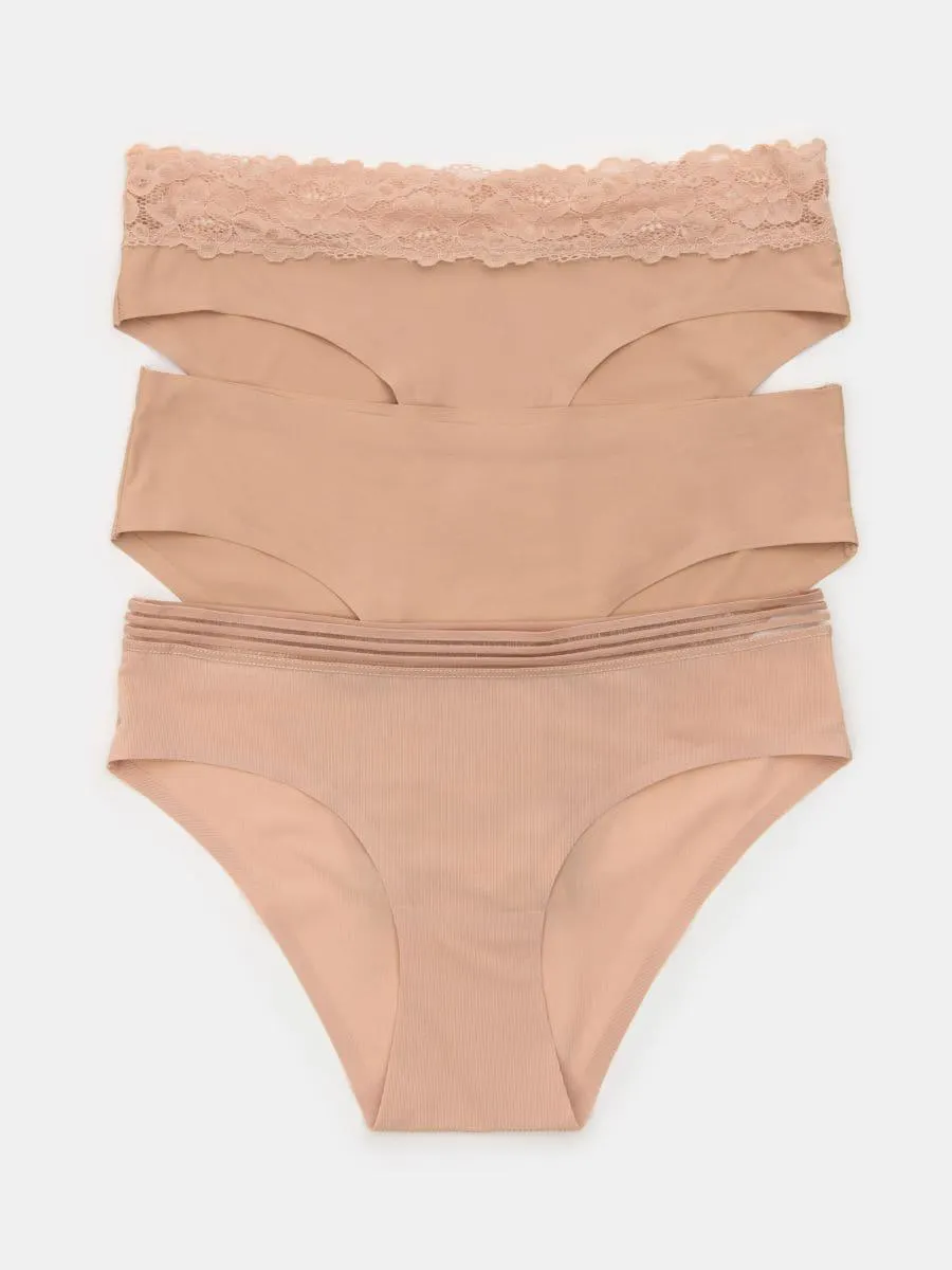 Set de 3 perechi de chiloți