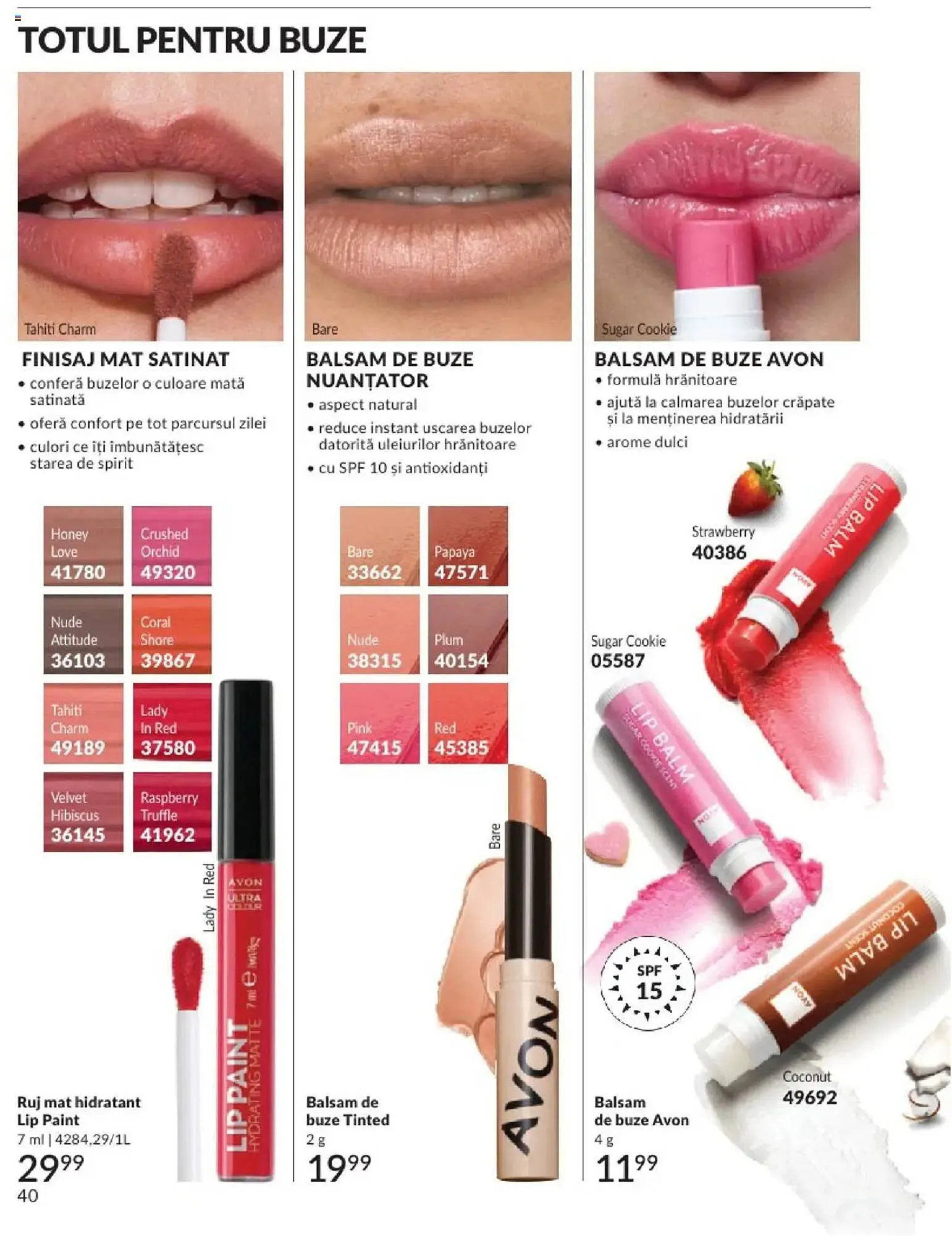 Catalog Catalog Avon de la 1 mai până la 31 mai 2025 - Revista Pagina 40
