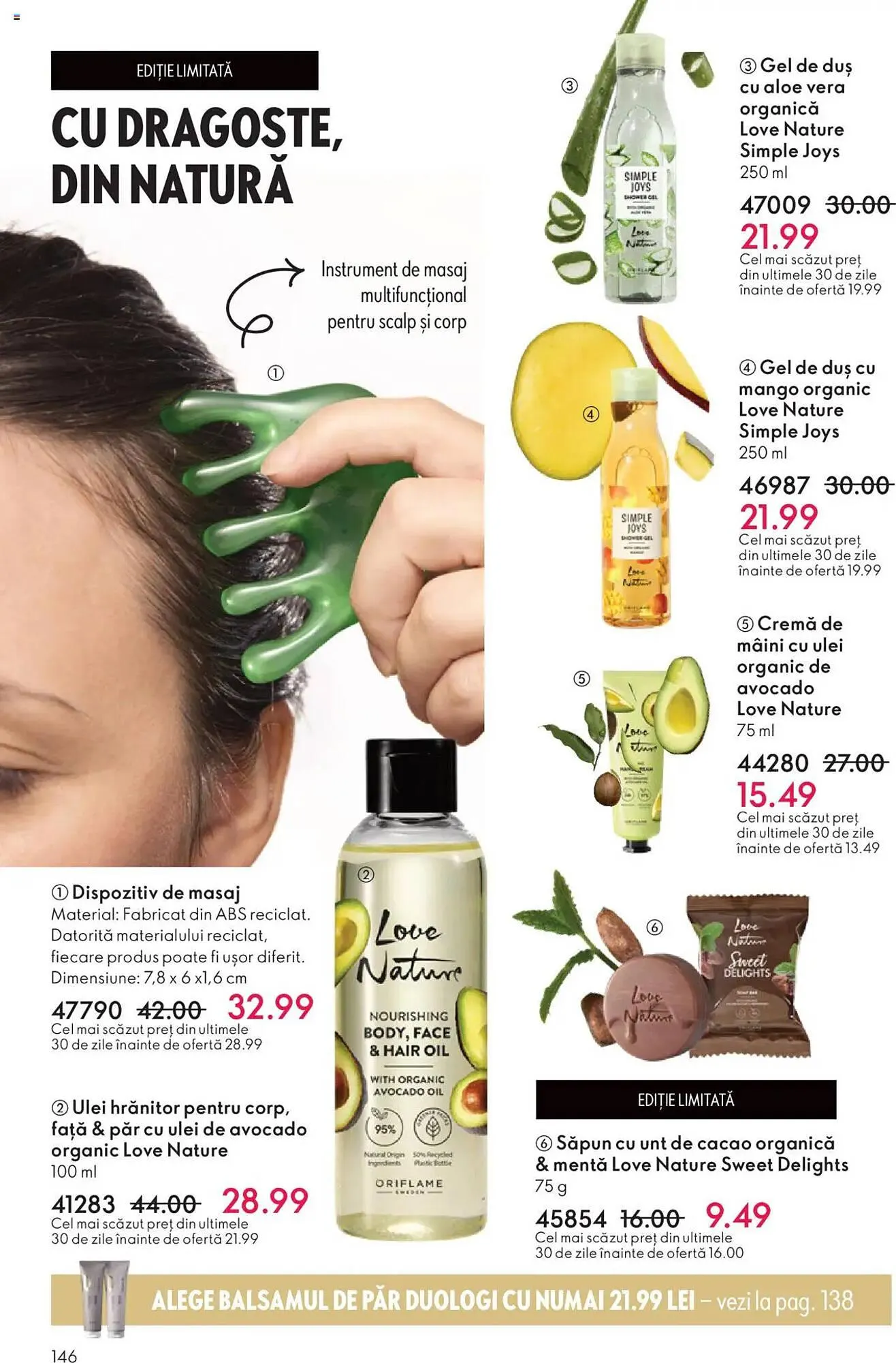 Catalog Catalog Oriflame de la 11 noiembrie până la 2 decembrie 2025 - Revista Pagina 146