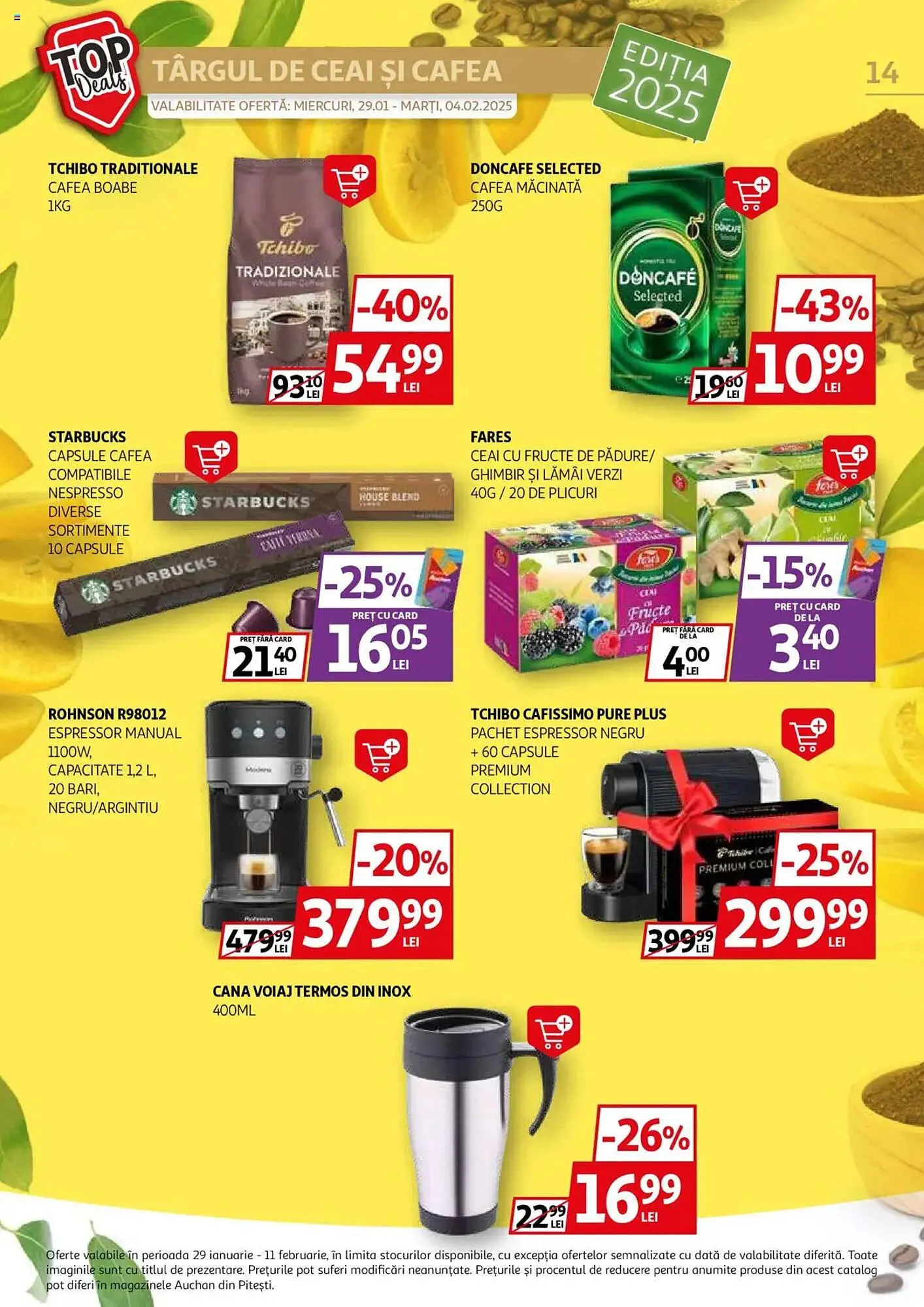 Catalog Catalog Auchan de la 29 ianuarie până la 11 februarie 2025 - Revista Pagina 14