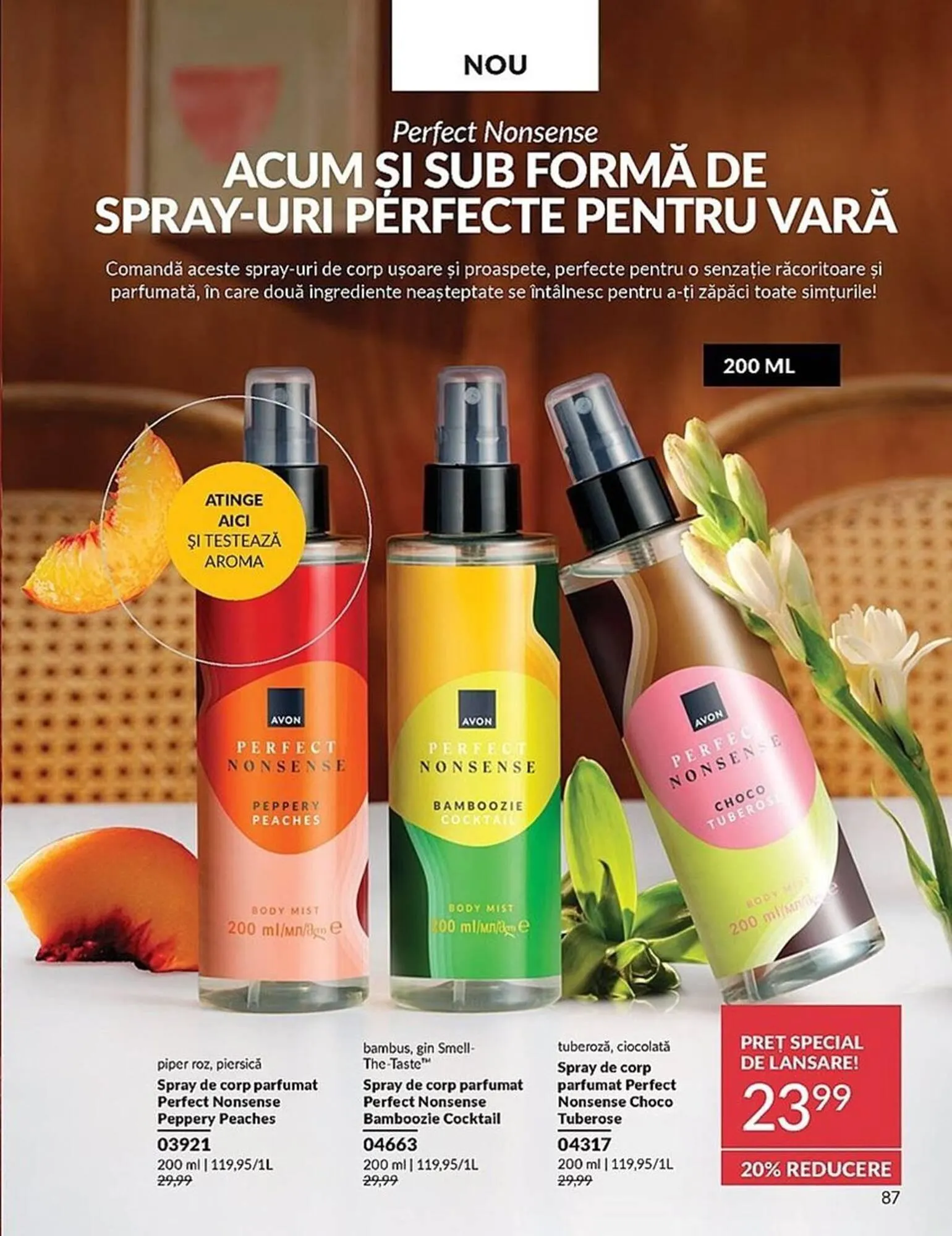 Catalog Catalog Avon de la 1 iulie până la 31 iulie 2025 - Revista Pagina 83