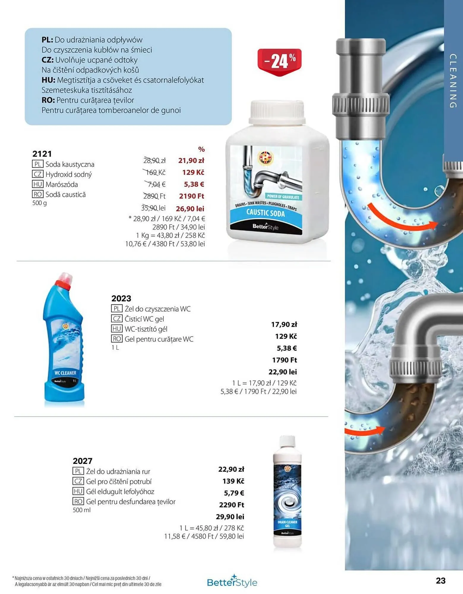 Catalog Catalog BetterStyle de la 1 octombrie până la 31 octombrie 2025 - Revista Pagina 23