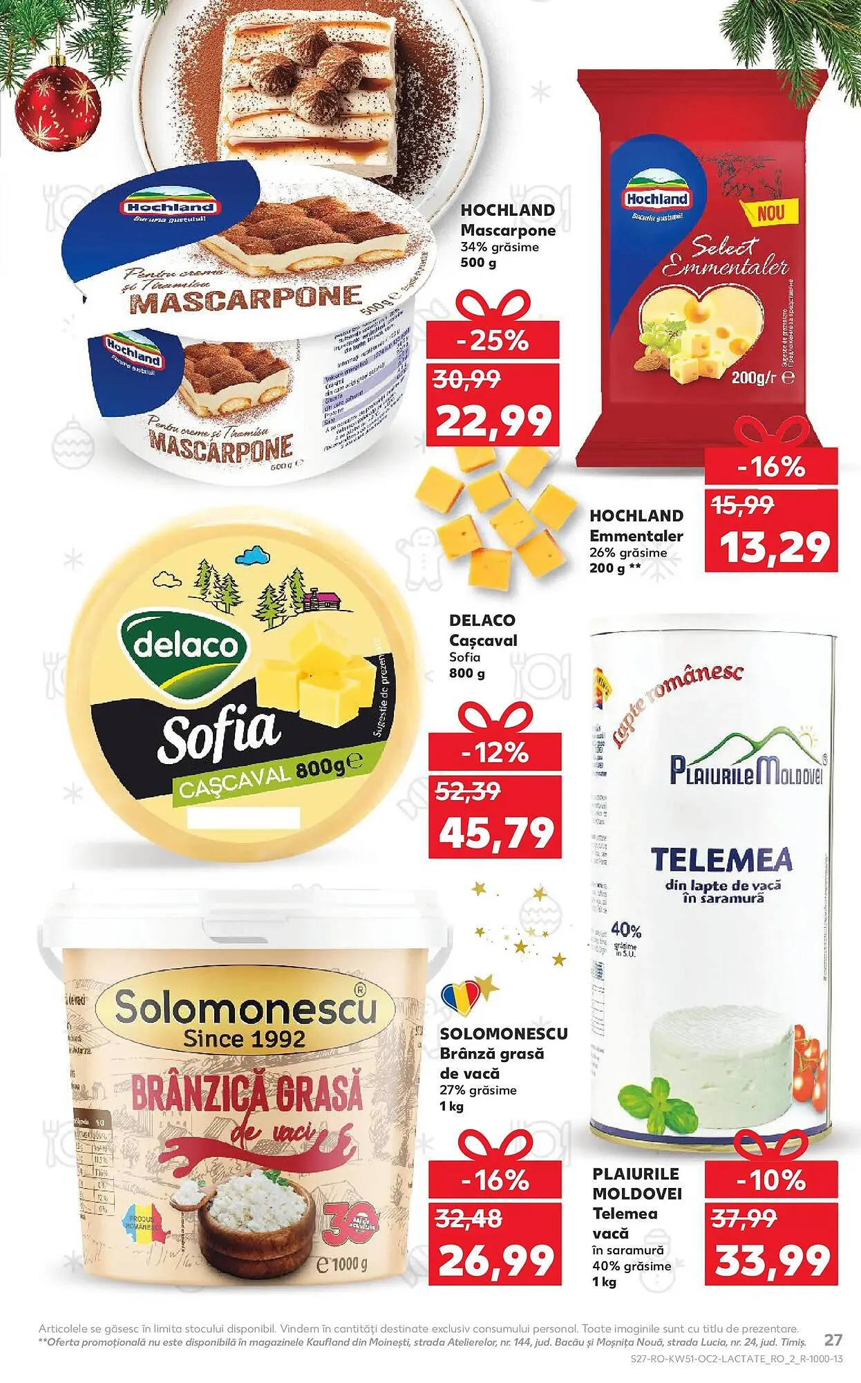 Catalog Catalog Kaufland de la 17 decembrie până la 23 decembrie 2025 - Revista Pagina 27