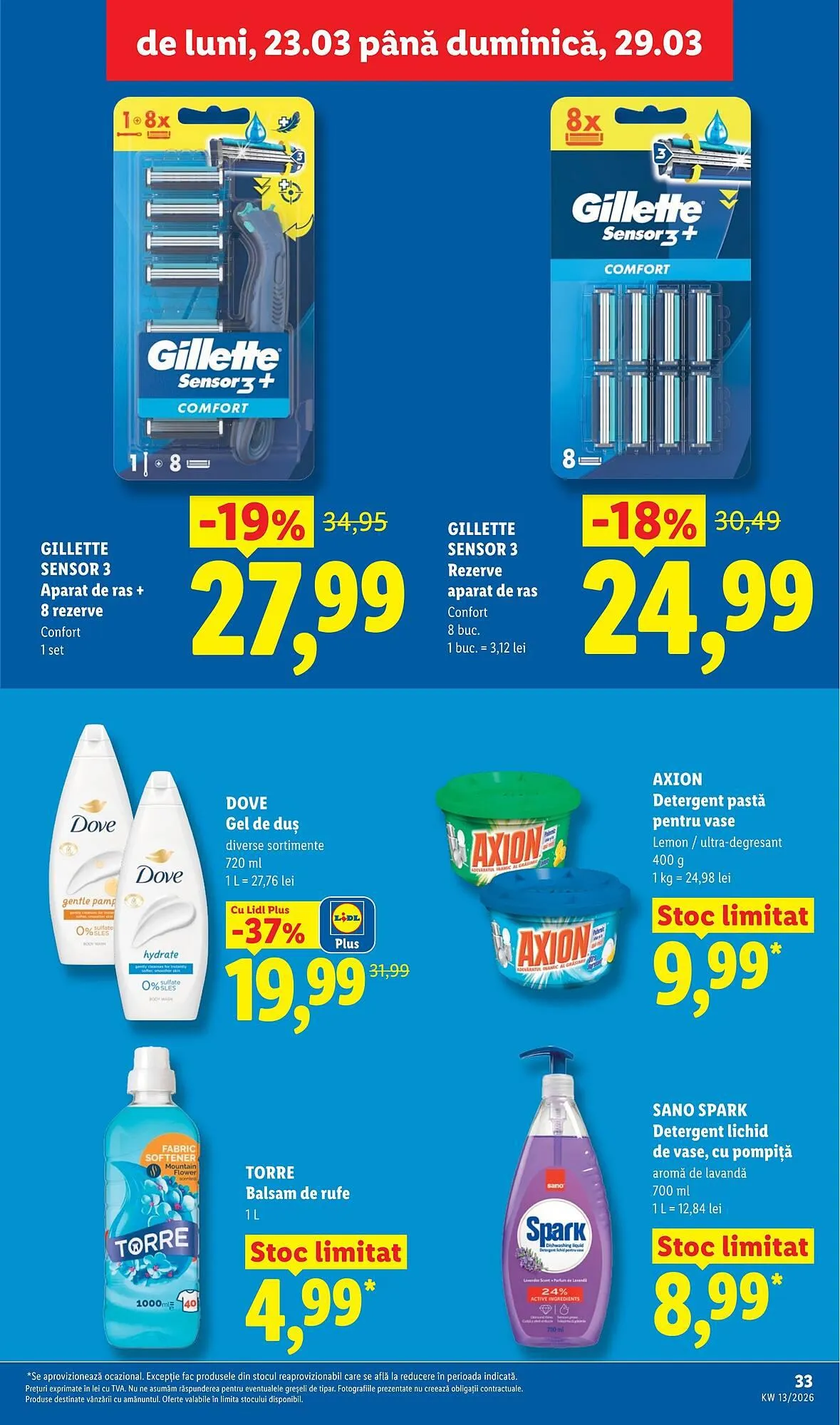 Catalog Catalog Lidl de la 23 martie până la 29 martie 2026 - Revista Pagina 33