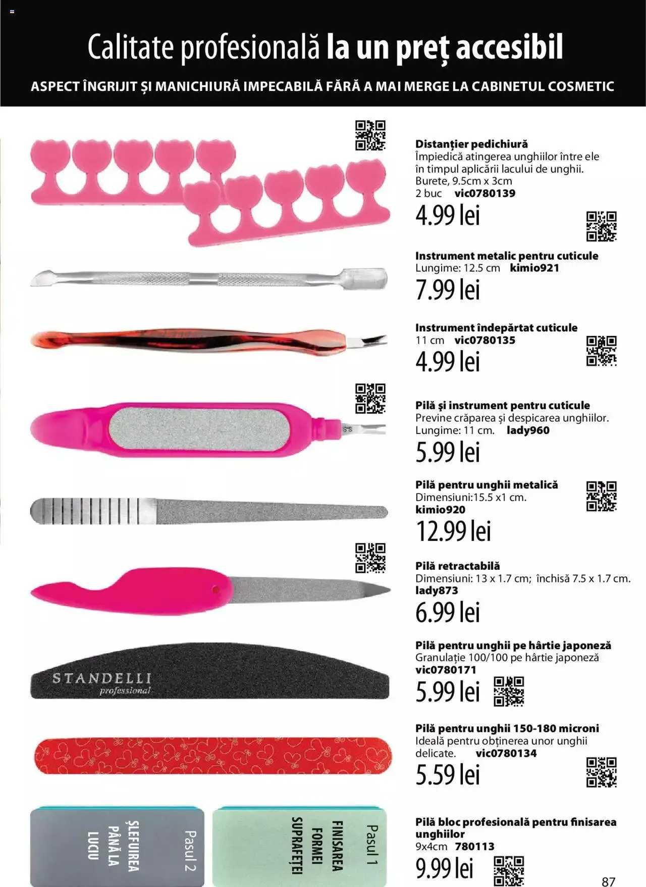 Catalog Lady’s - Catalog nou de la 5 ianuarie până la 31 decembrie 2023 - Revista Pagina 87