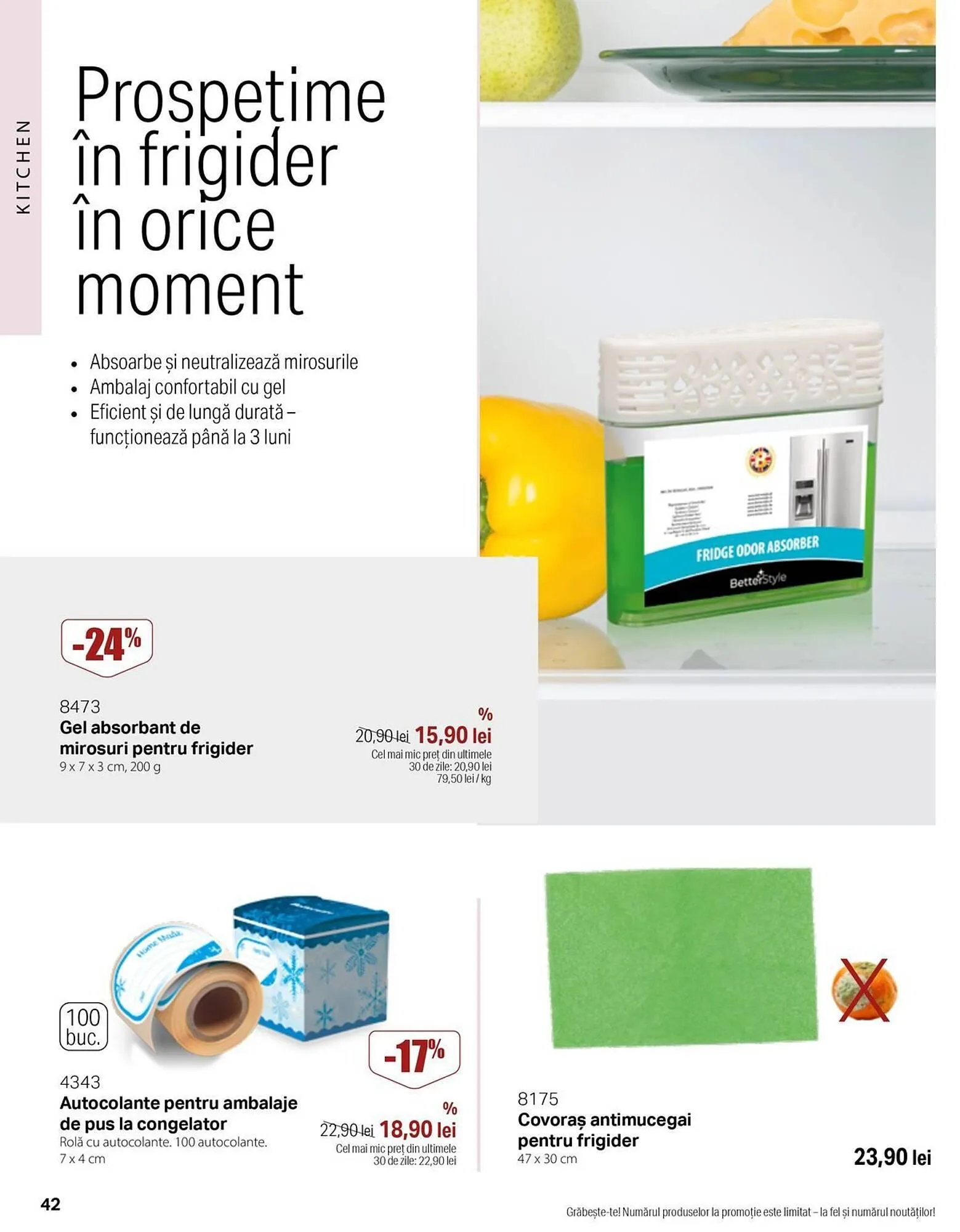 Catalog Catalog BetterStyle de la 3 februarie până la 28 februarie 2025 - Revista Pagina 42