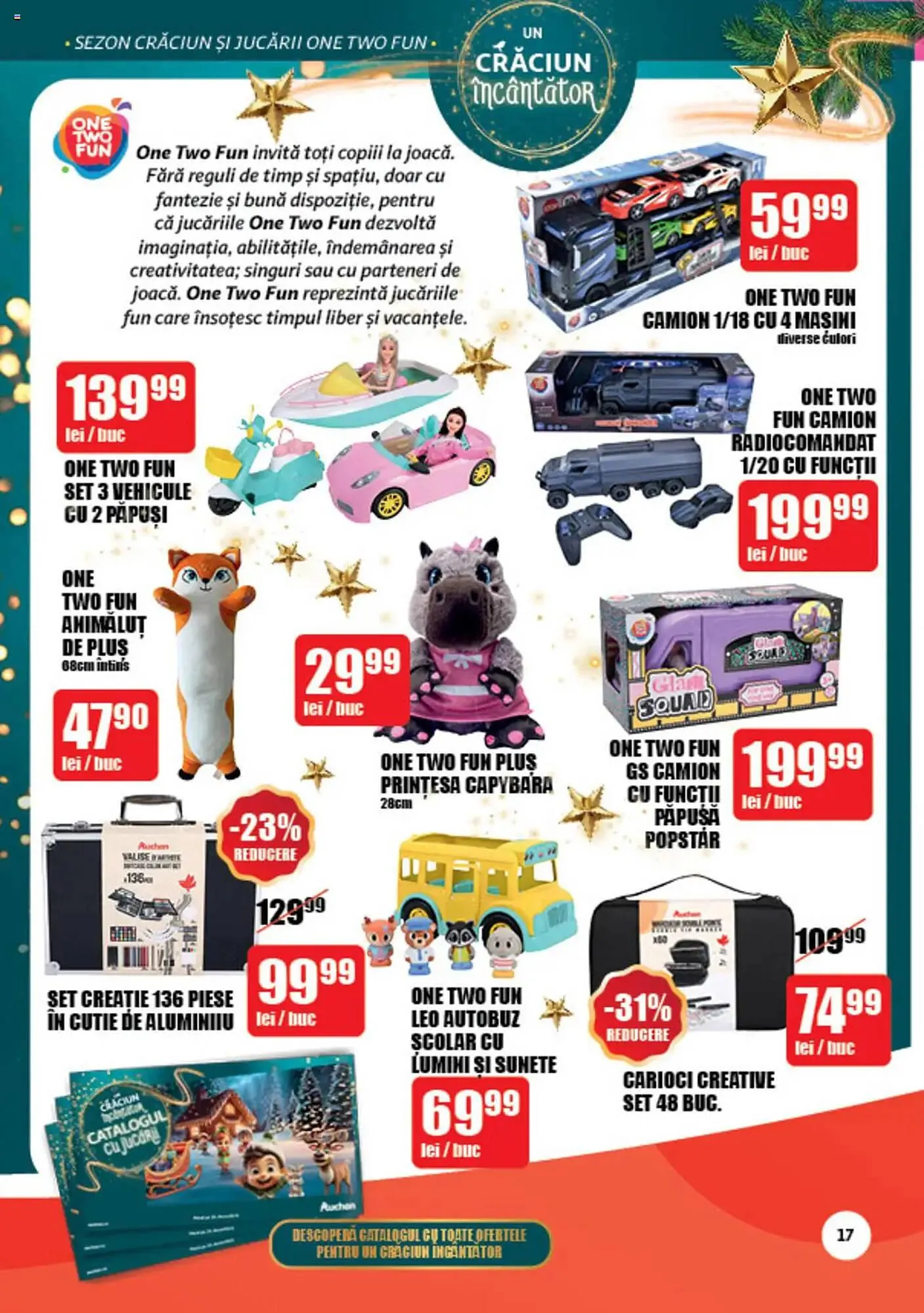 Catalog Catalog Auchan de la 20 noiembrie până la 3 decembrie 2024 - Revista Pagina 17