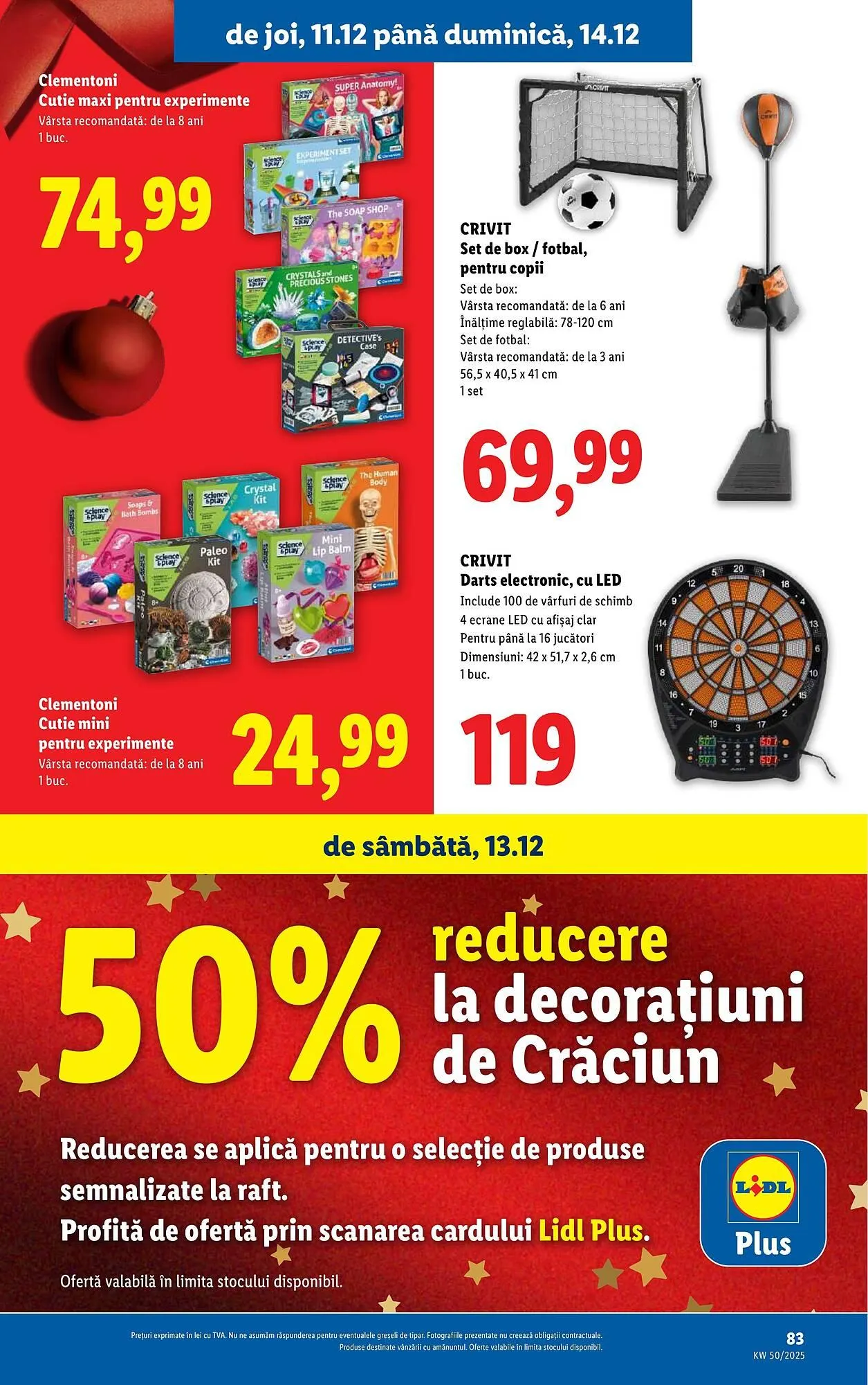 Catalog Catalog Lidl de la 8 decembrie până la 14 decembrie 2025 - Revista Pagina 83