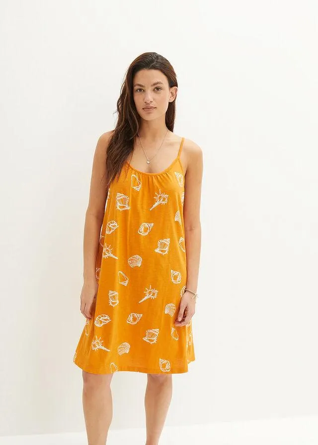 Rochie din jerse cu bretele